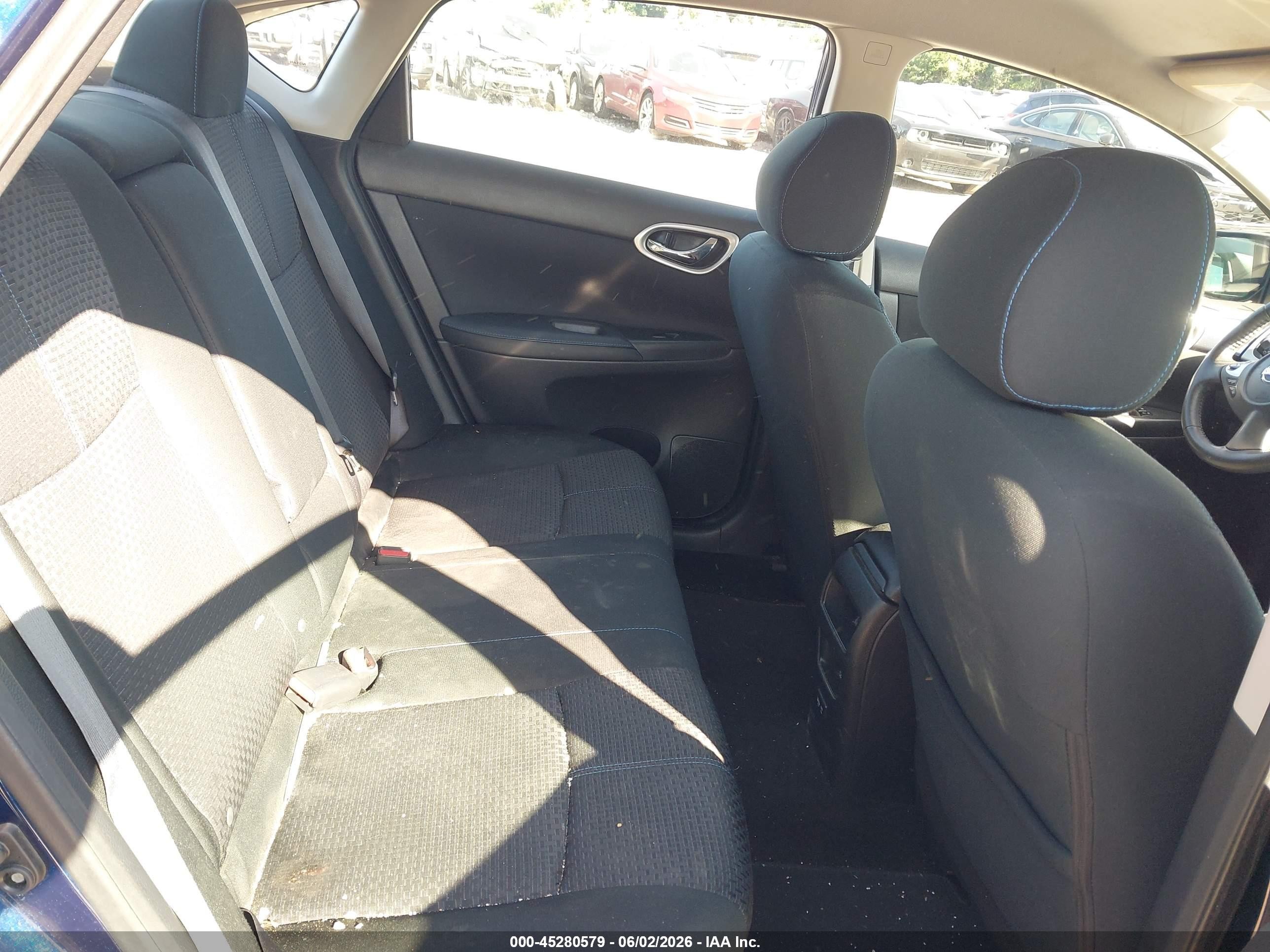 2019 Nissan Sentra Sr Синий vin: 3N1AB7AP3KY333615