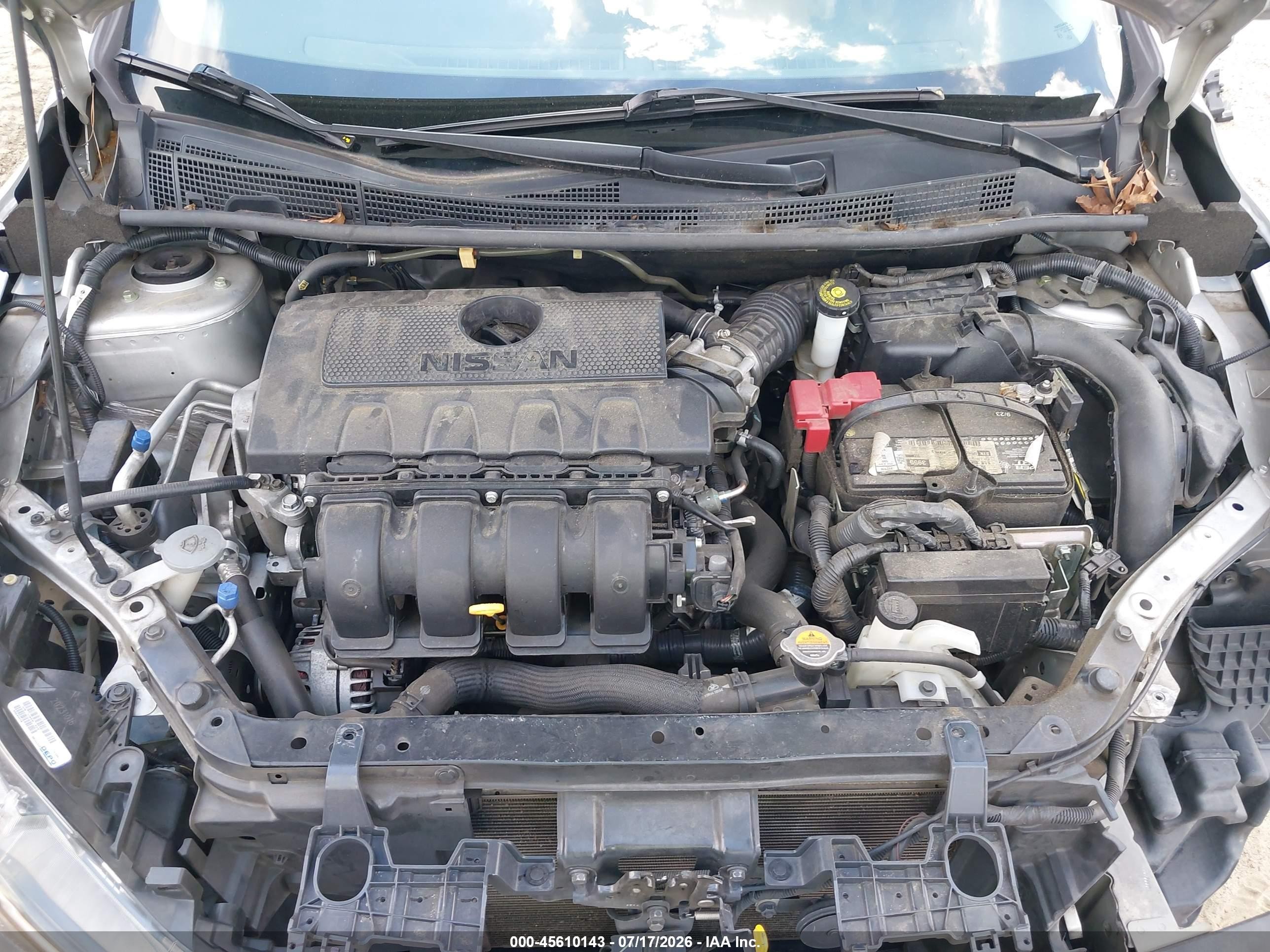 2019 Nissan Sentra S Silver vin: 3N1AB7AP3KY406515