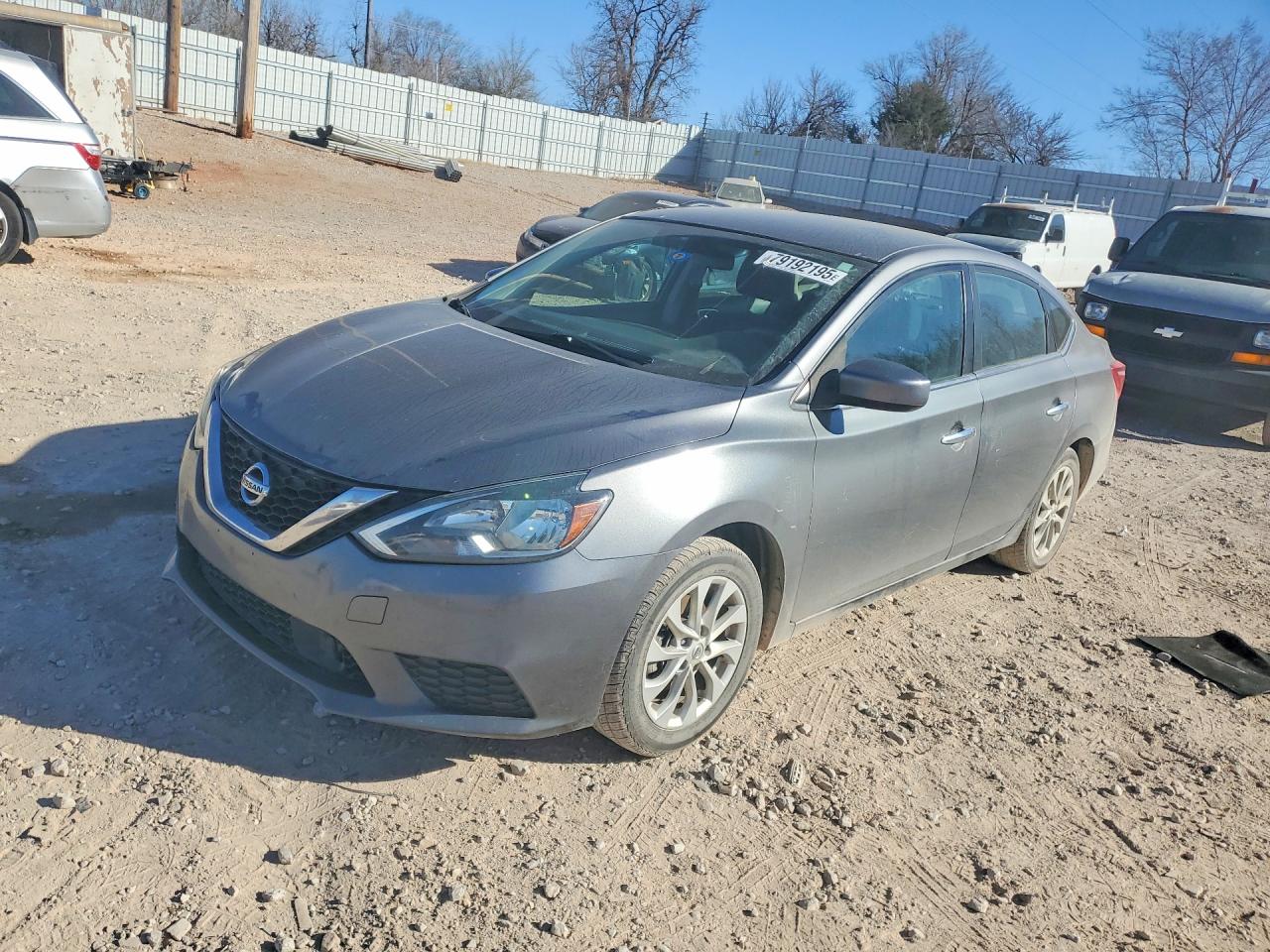 2019 Nissan Sentra Sl Charcoal vin: 3N1AB7AP3KY433651
