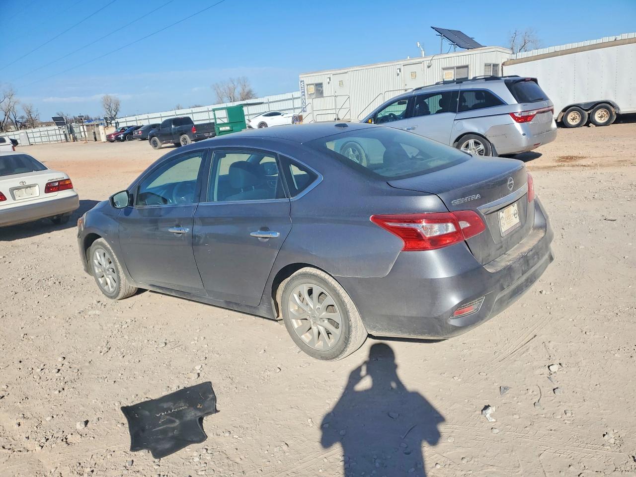 2019 Nissan Sentra Sl Charcoal vin: 3N1AB7AP3KY433651