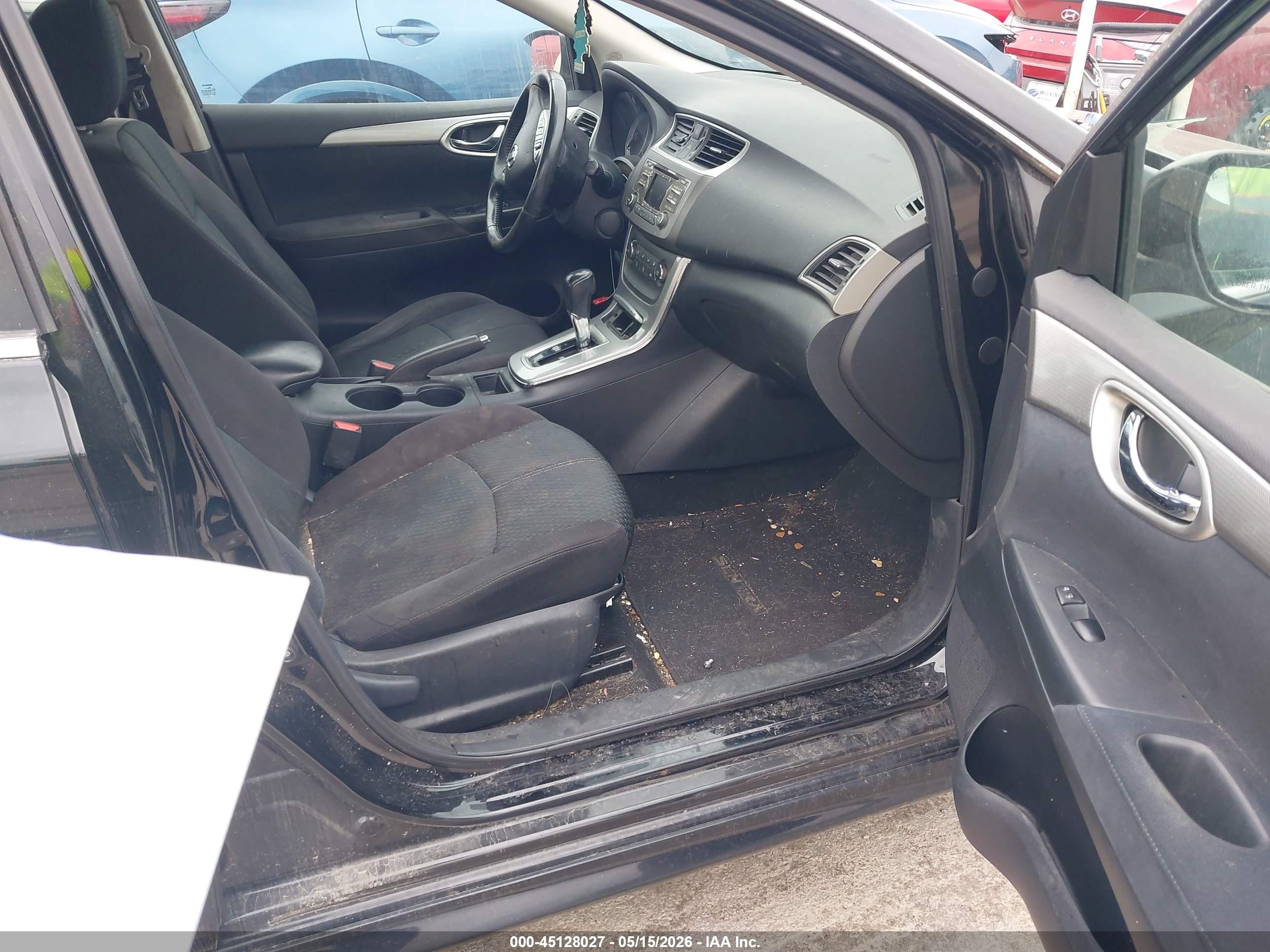 2013 Nissan Sentra Sr Black vin: 3N1AB7AP4DL560022