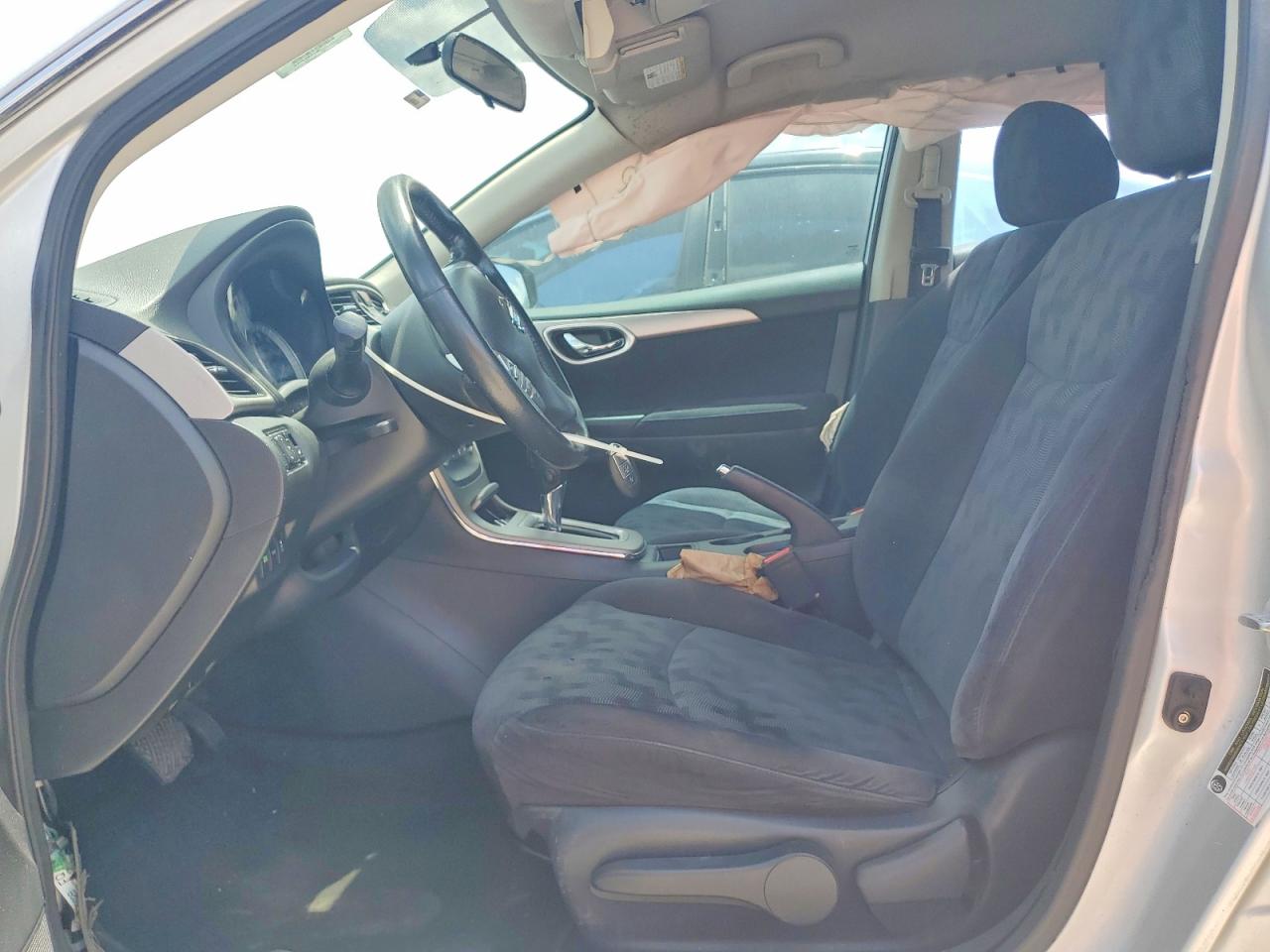 2013 Nissan Sentra S Silver vin: 3N1AB7AP4DL614385