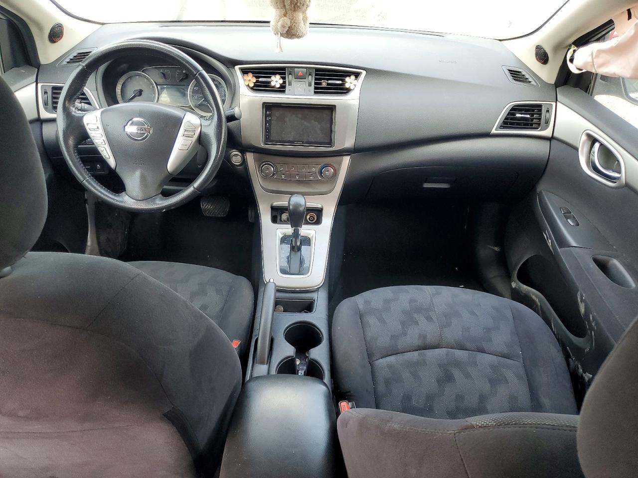 2013 Nissan Sentra S Silver vin: 3N1AB7AP4DL614385