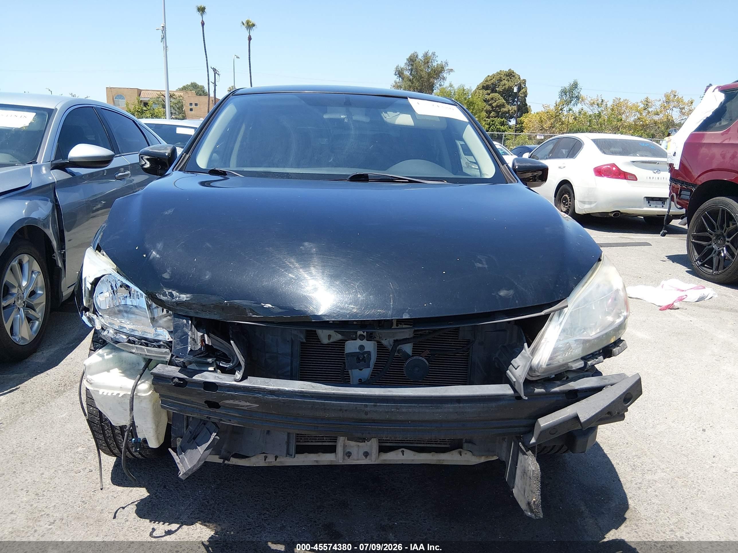 2013 Nissan Sentra Sr Black vin: 3N1AB7AP4DL615973