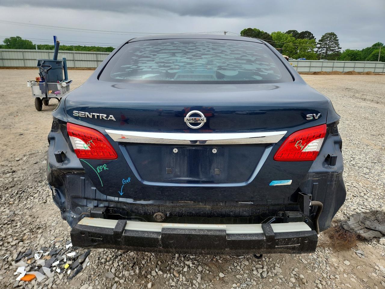 2013 Nissan Sentra S Charcoal vin: 3N1AB7AP4DL617092