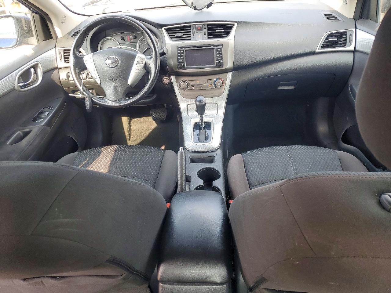 2013 Nissan Sentra S Blue vin: 3N1AB7AP4DL617898