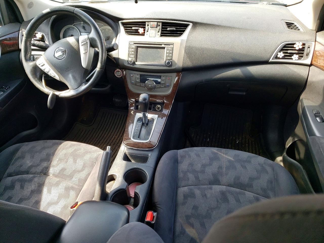 2013 Nissan Sentra S Blue vin: 3N1AB7AP4DL628447