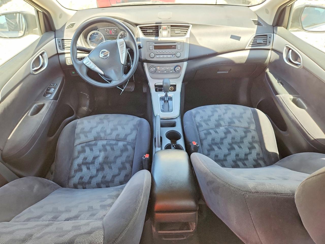 2013 Nissan Sentra S Белый vin: 3N1AB7AP4DL628903