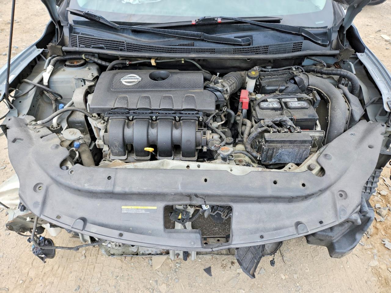 2013 Nissan Sentra S Silver vin: 3N1AB7AP4DL644292