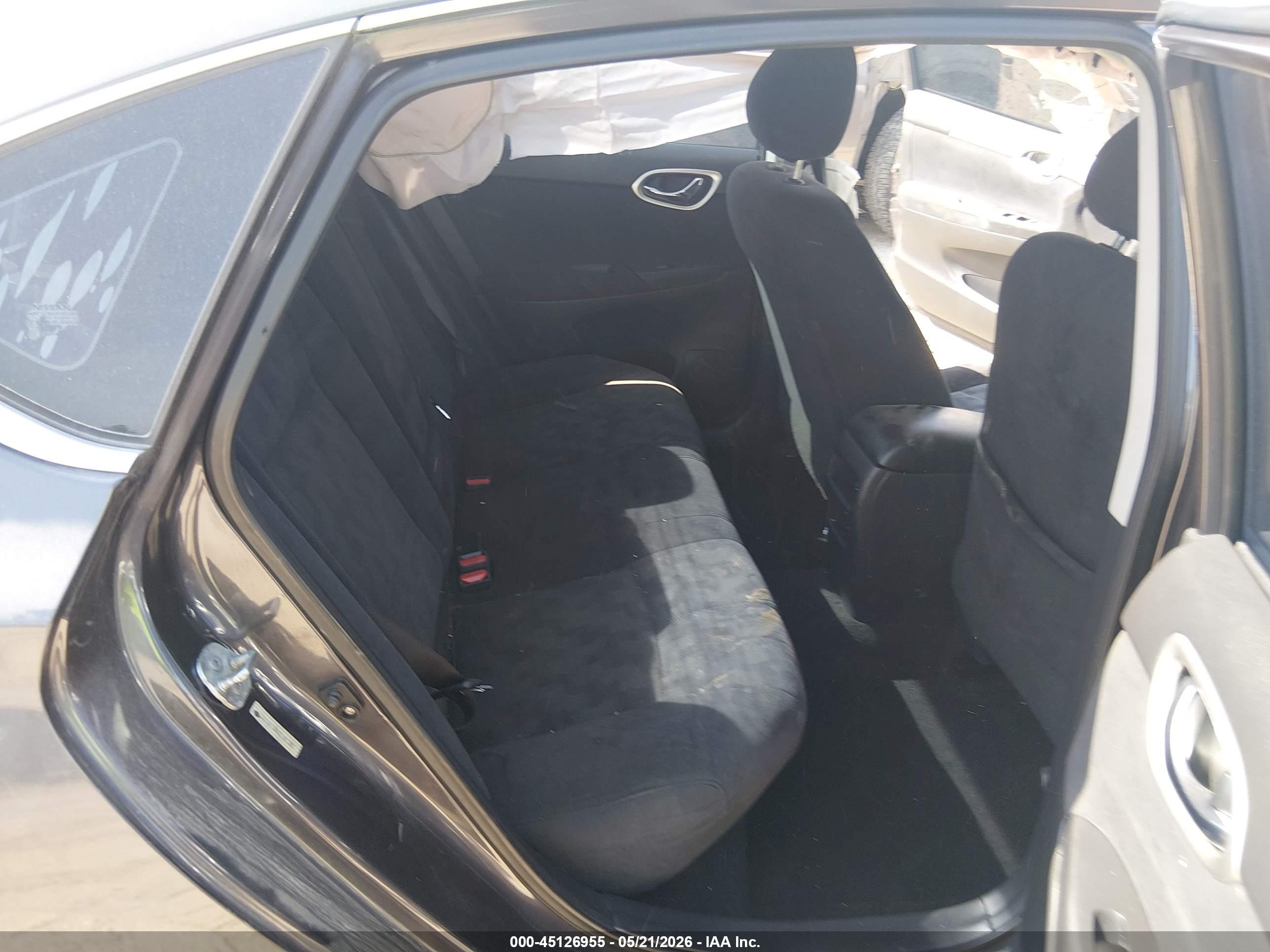 2013 Nissan Sentra Sv Gray vin: 3N1AB7AP4DL661285