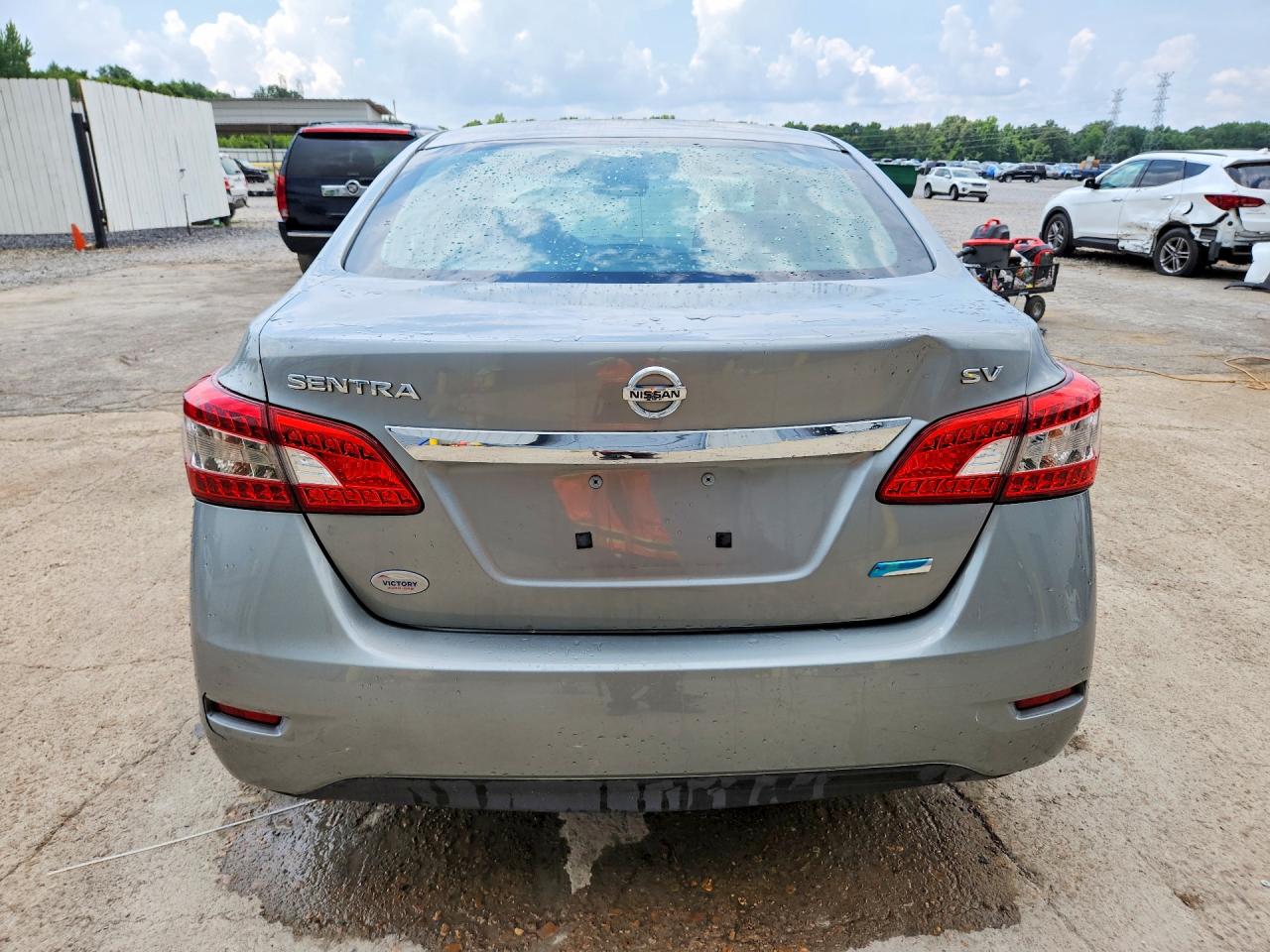 2013 Nissan Sentra S Gray vin: 3N1AB7AP4DL670150