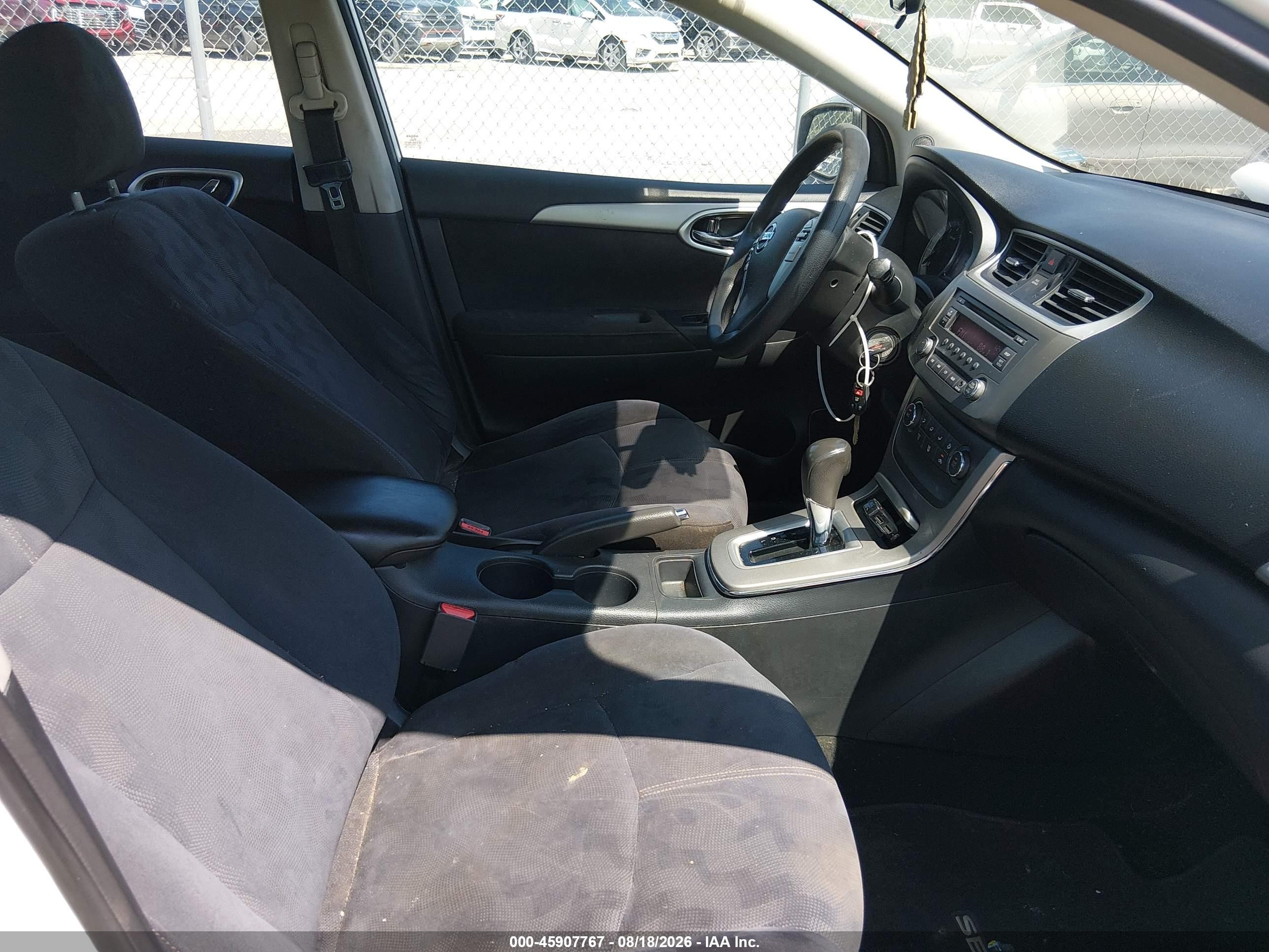 2013 Nissan Sentra Fe+ Sv White vin: 3N1AB7AP4DL676241