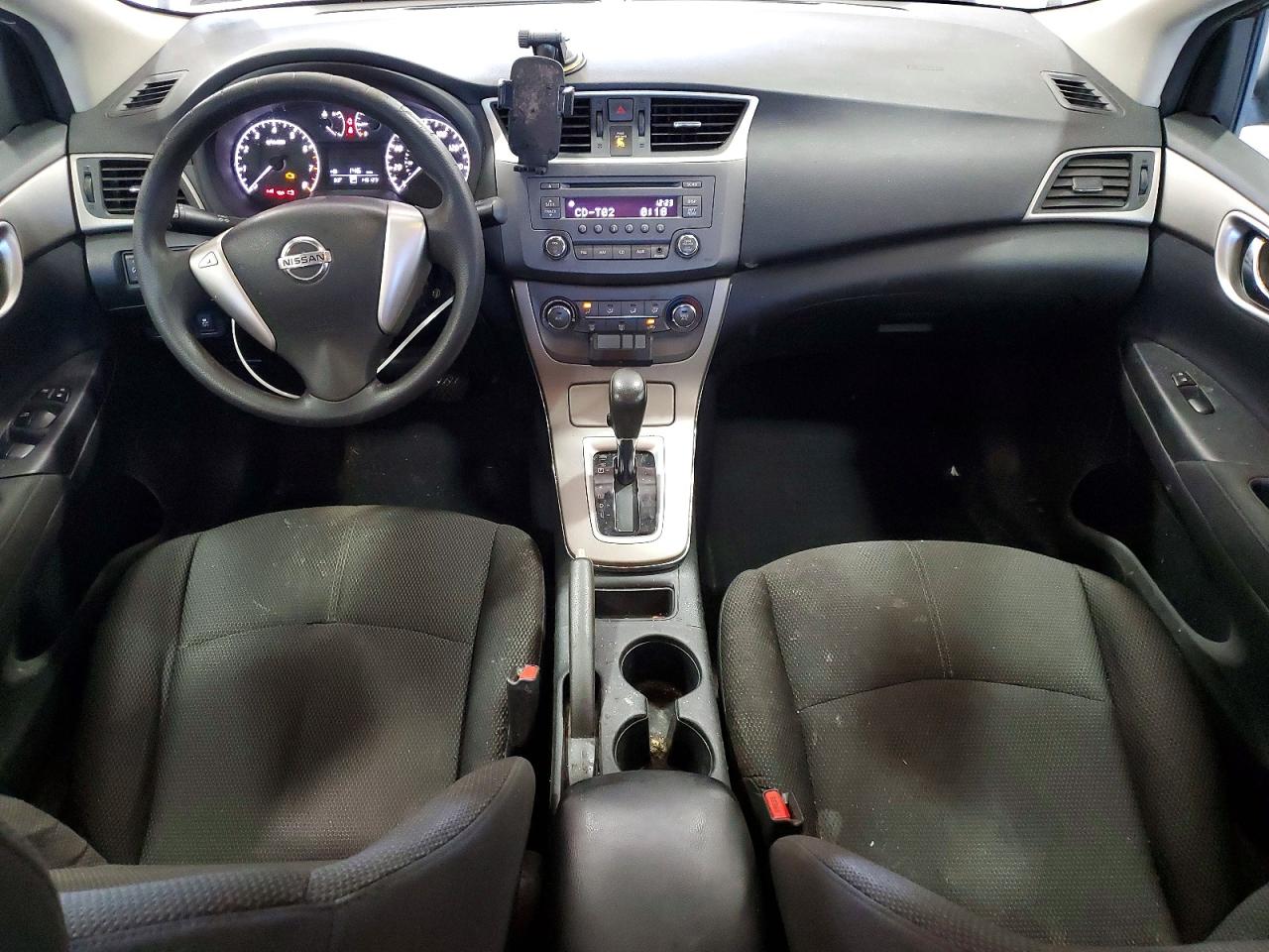 2013 Nissan Sentra S Gray vin: 3N1AB7AP4DL689510