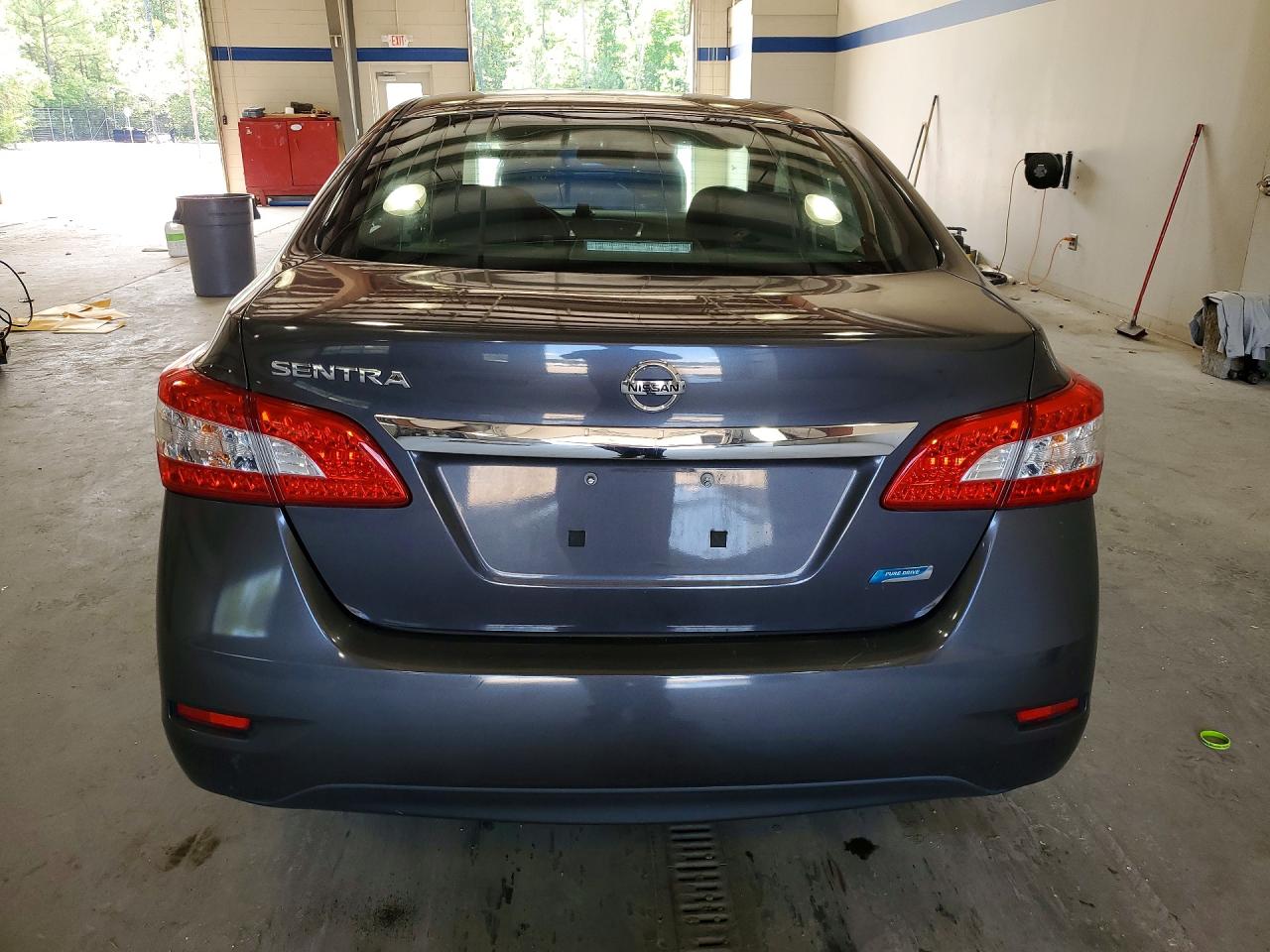 2013 Nissan Sentra S Gray vin: 3N1AB7AP4DL689510