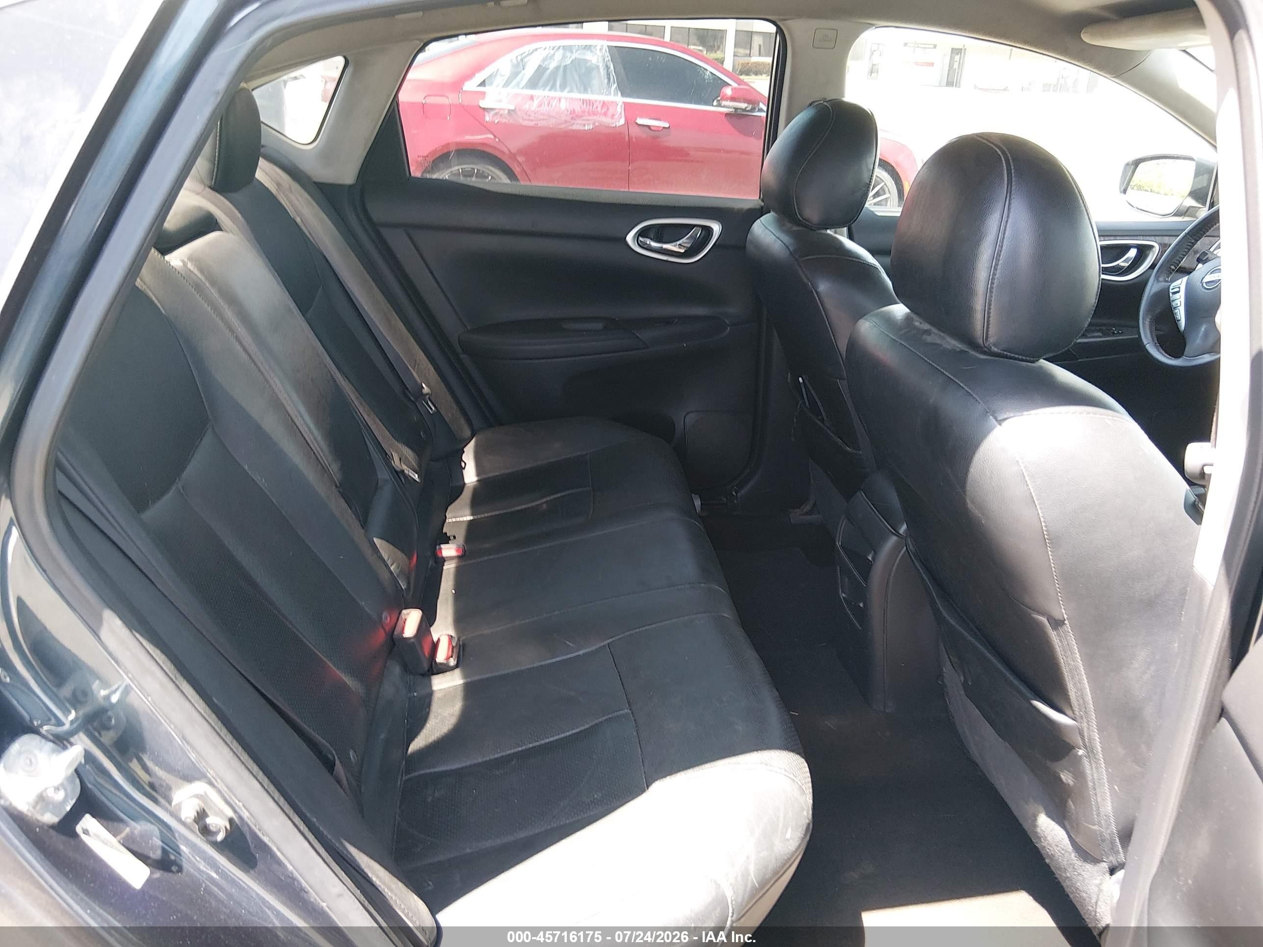 2013 Nissan Sentra Sl Blue vin: 3N1AB7AP4DL702496