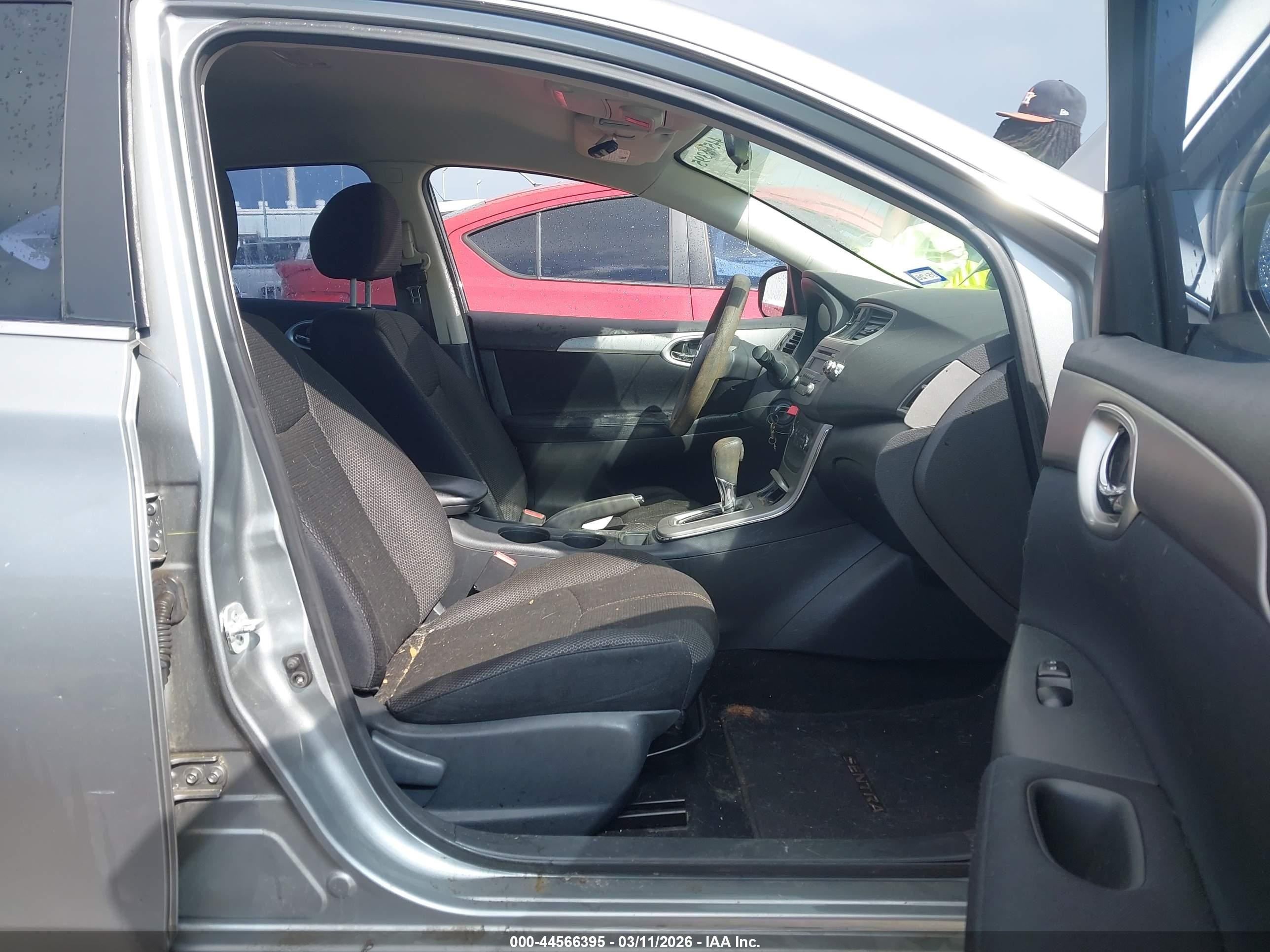 2013 Nissan Sentra S Gray vin: 3N1AB7AP4DL712459