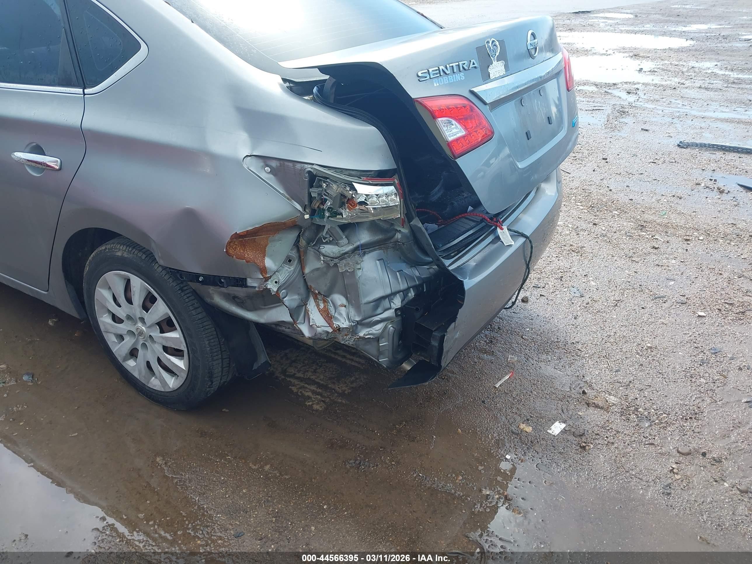 2013 Nissan Sentra S Gray vin: 3N1AB7AP4DL712459