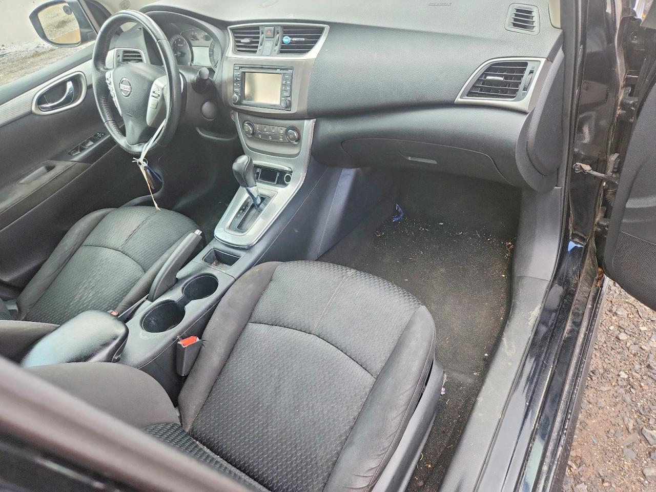 2013 Nissan Sentra S Black vin: 3N1AB7AP4DL712574