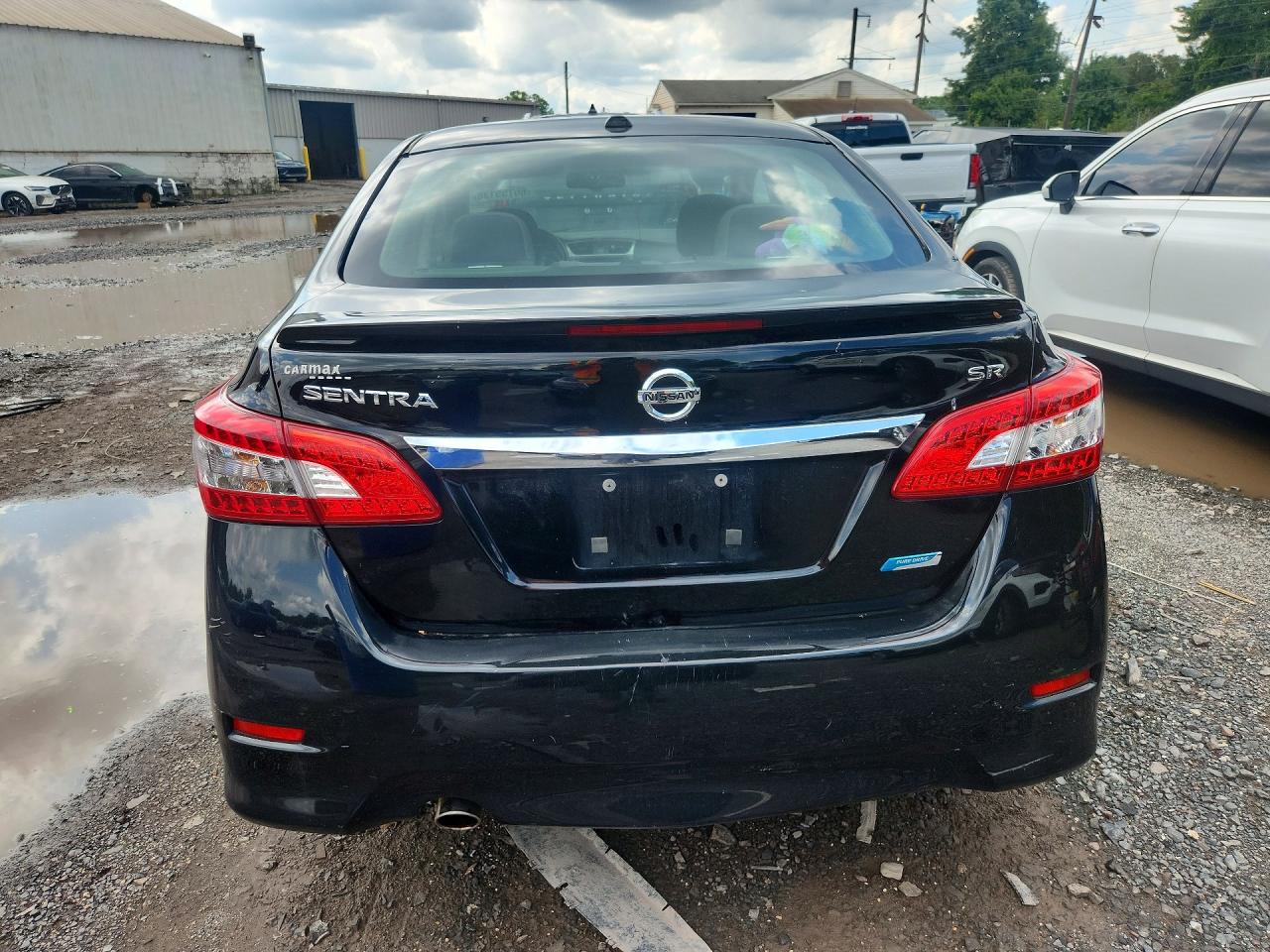 2013 Nissan Sentra S Black vin: 3N1AB7AP4DL712574