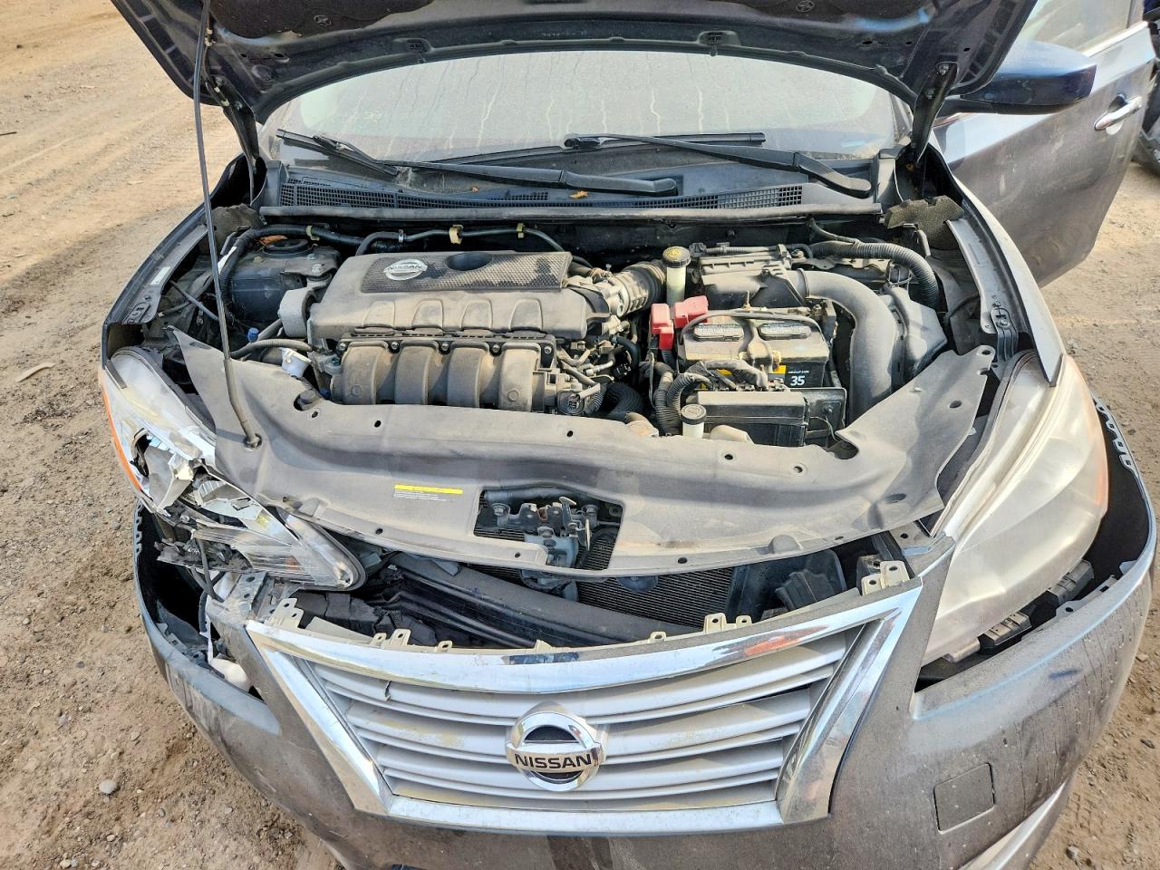 2013 Nissan Sentra S Blue vin: 3N1AB7AP4DL716432