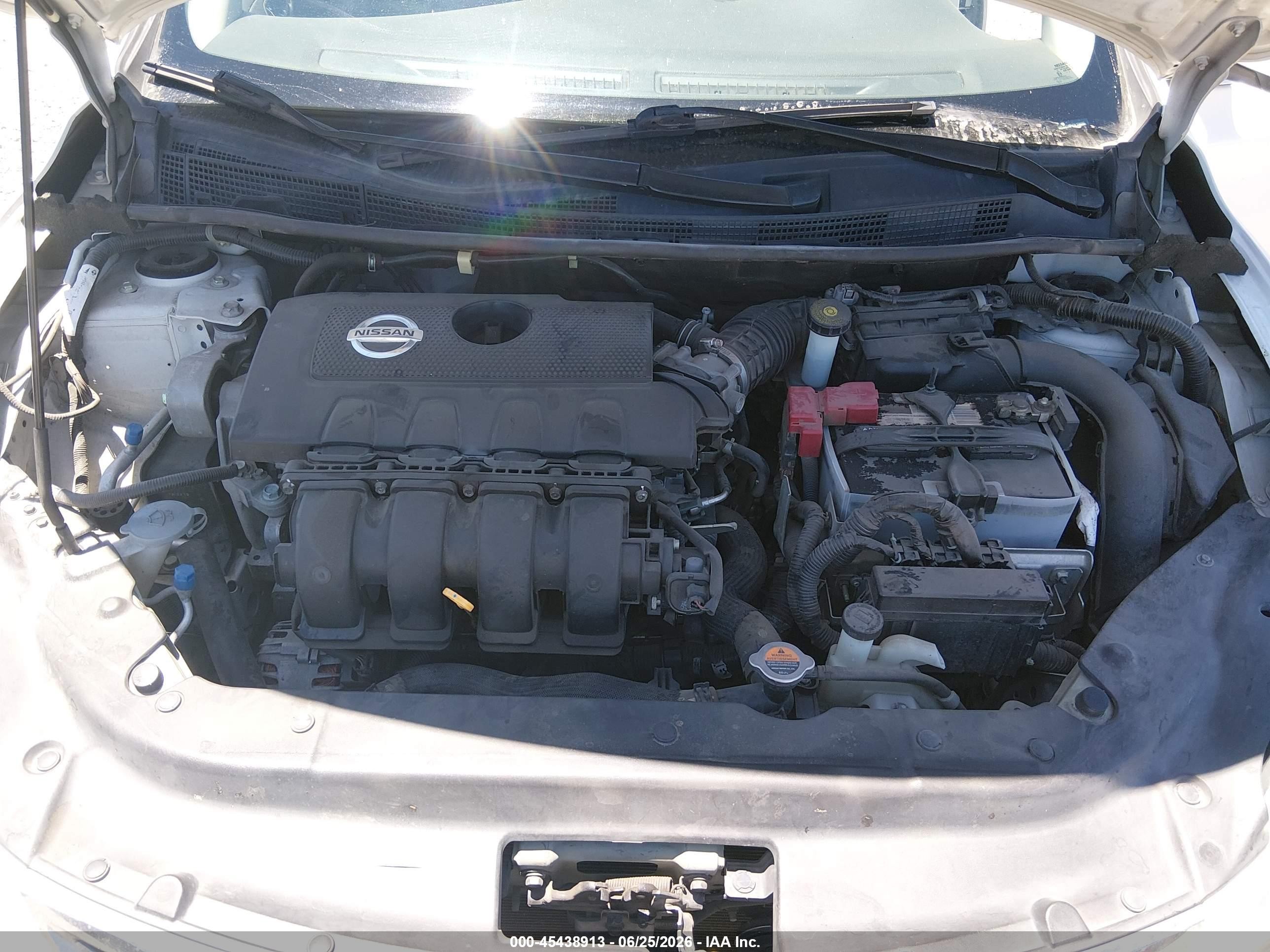 2013 Nissan Sentra Sv White vin: 3N1AB7AP4DL720285