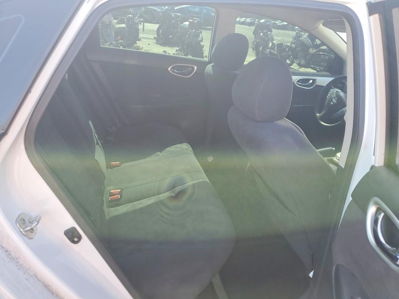 2013 Nissan Sentra S White vin: 3N1AB7AP4DL720643