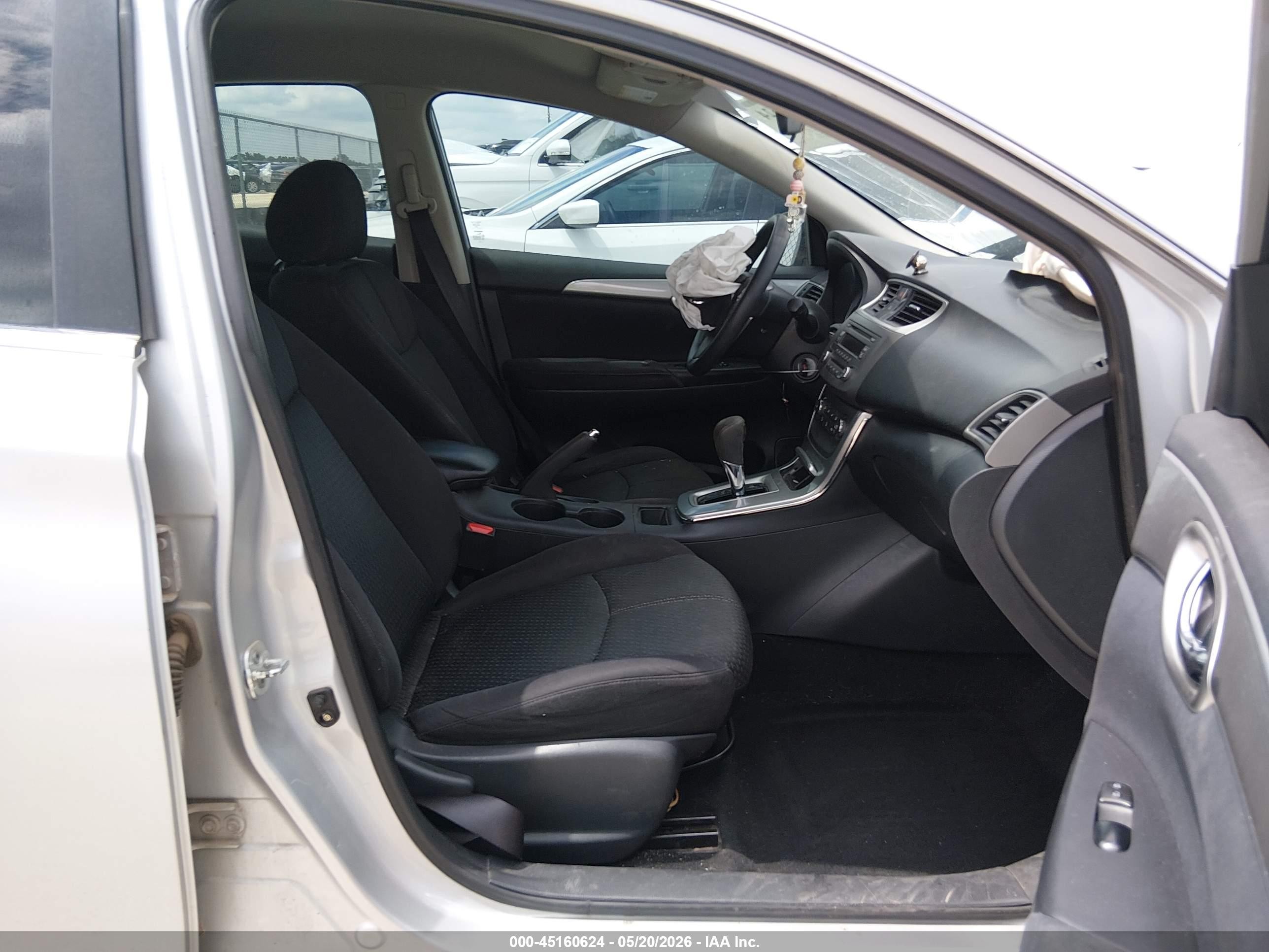 2013 Nissan Sentra Sr Silver vin: 3N1AB7AP4DL726877