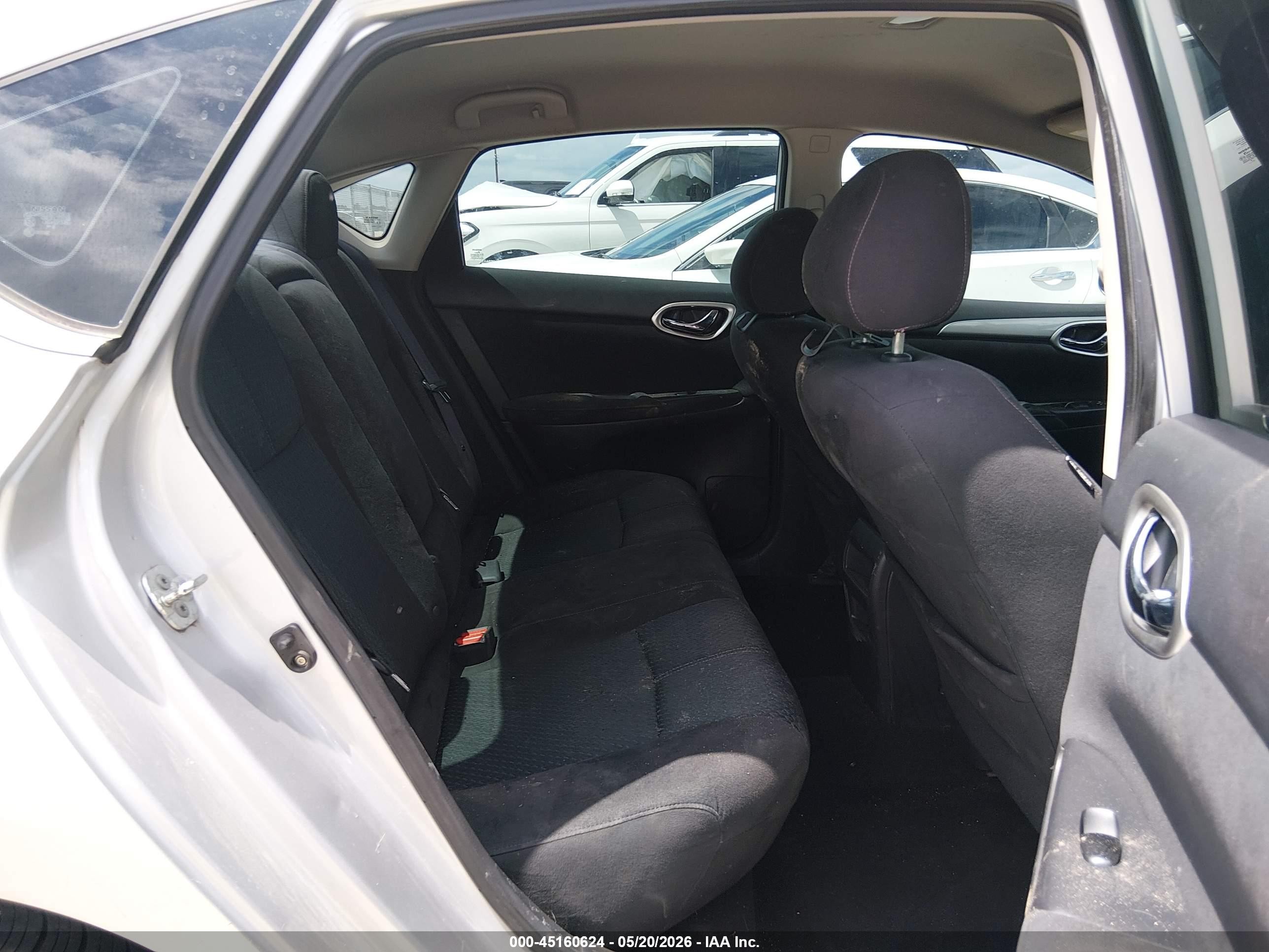 2013 Nissan Sentra Sr Silver vin: 3N1AB7AP4DL726877