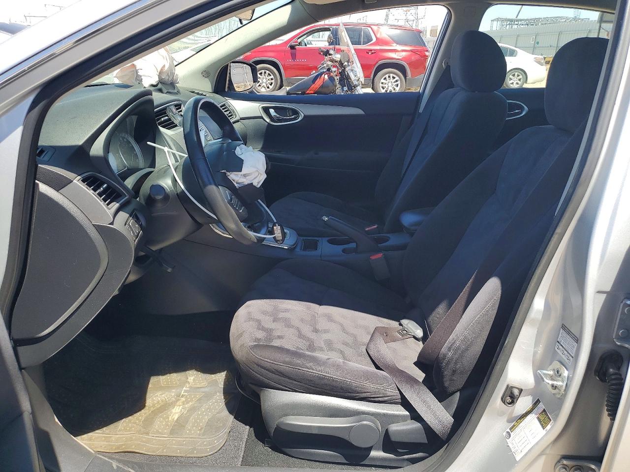 2013 Nissan Sentra S Silver vin: 3N1AB7AP4DL727253