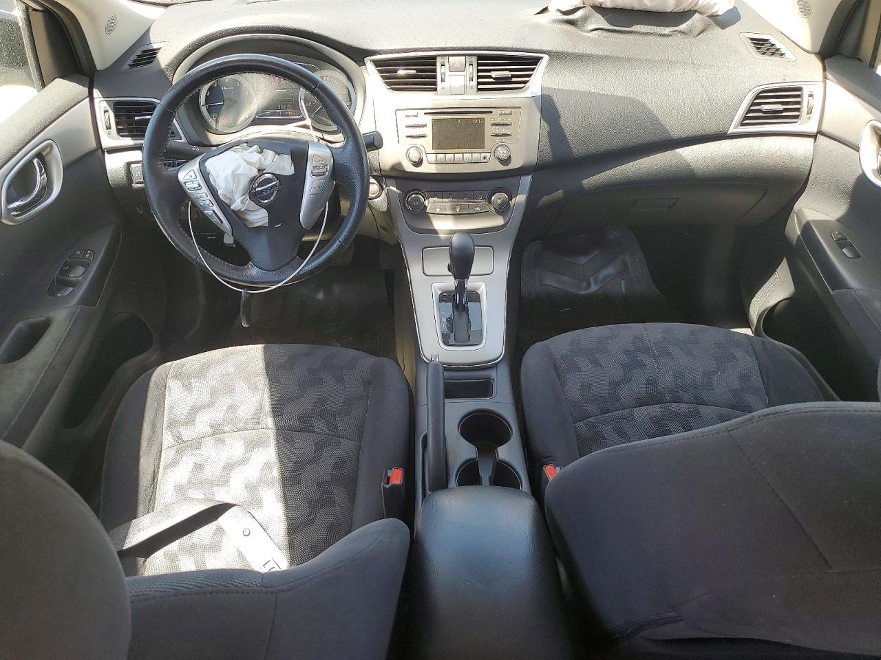 2013 Nissan Sentra S Silver vin: 3N1AB7AP4DL727253