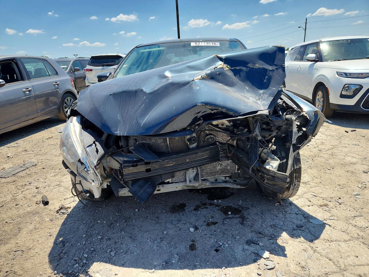 2013 Nissan Sentra S Blue vin: 3N1AB7AP4DL730671