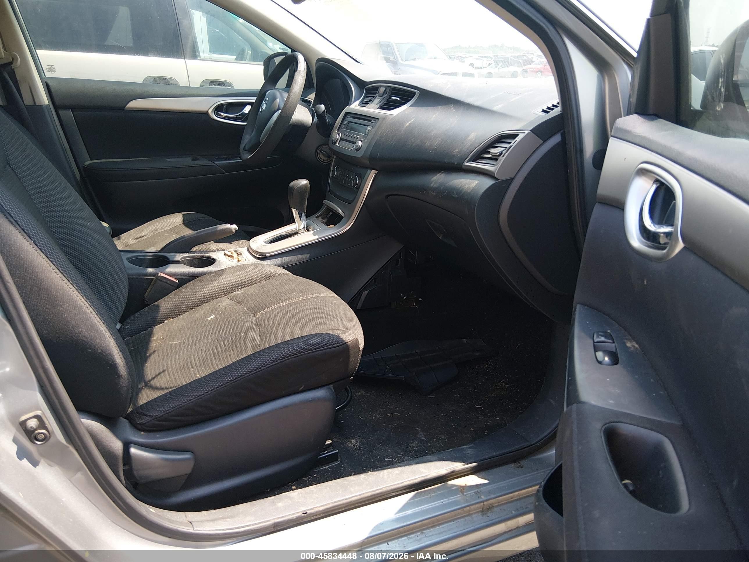 2013 Nissan Sentra Fe+ S Gray vin: 3N1AB7AP4DL735109