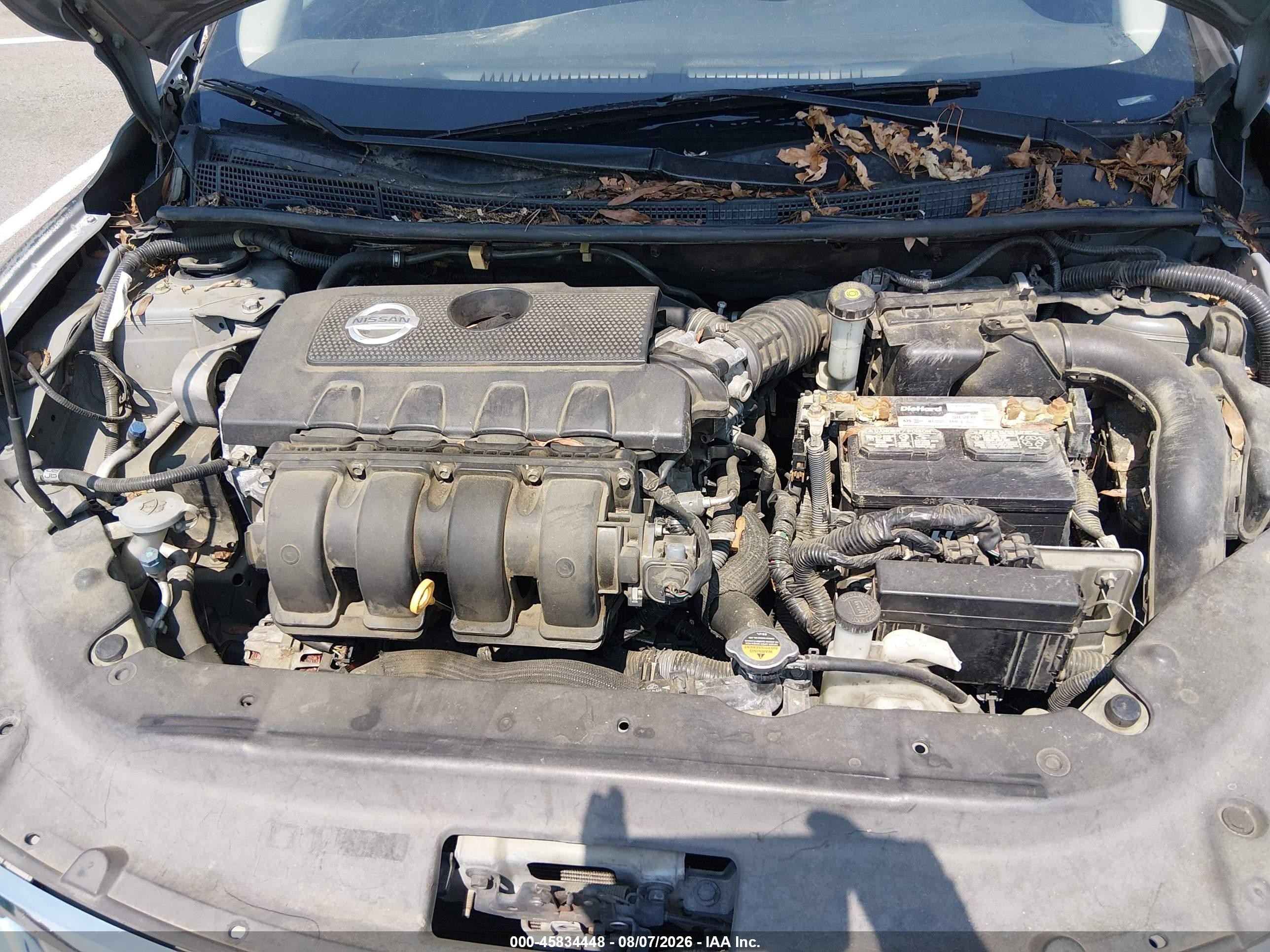 2013 Nissan Sentra Fe+ S Gray vin: 3N1AB7AP4DL735109