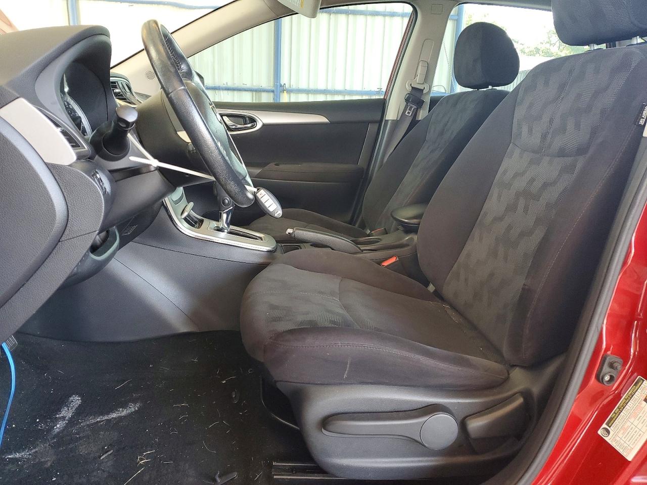 2013 Nissan Sentra S Red vin: 3N1AB7AP4DL735160