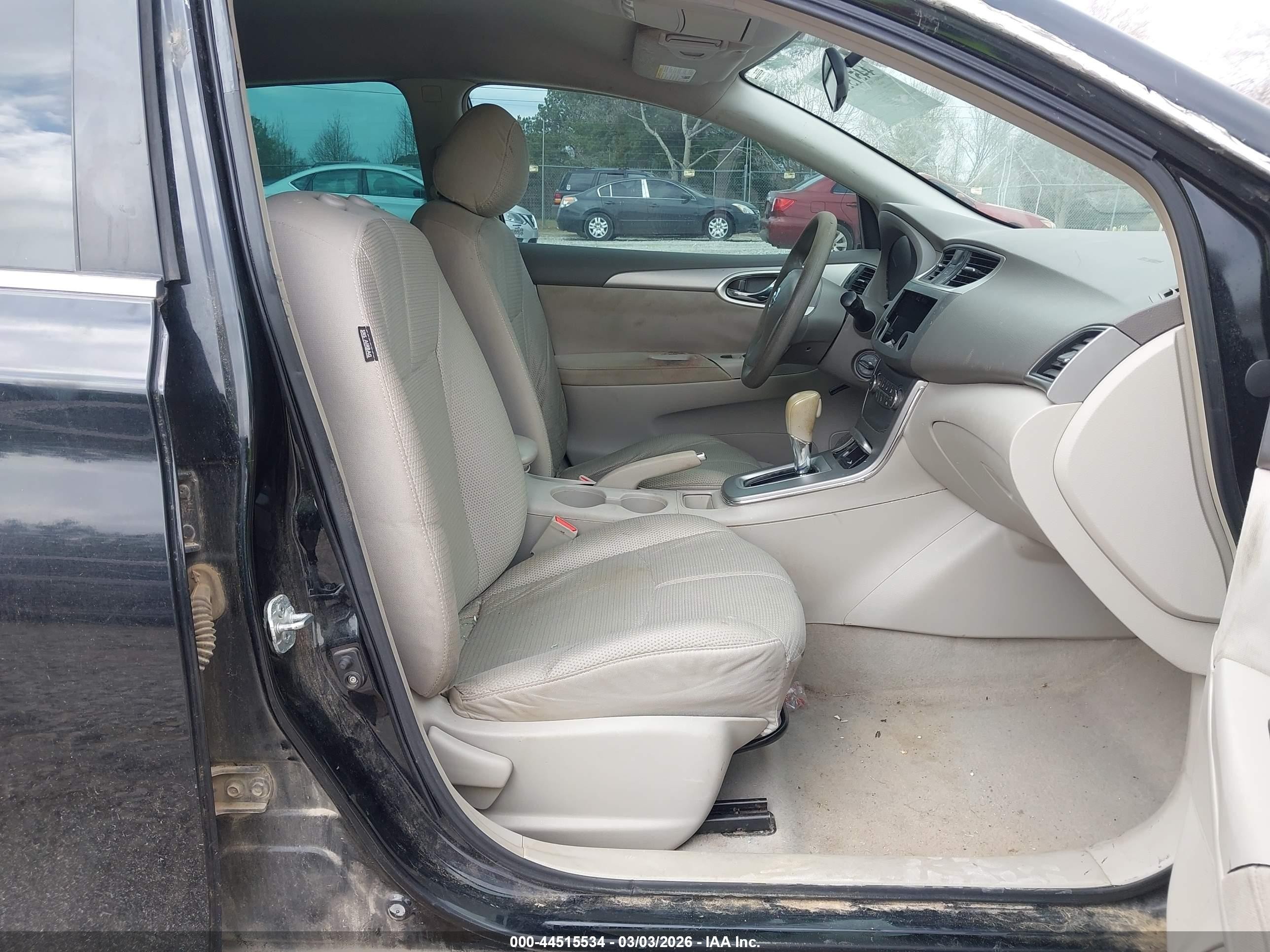 2013 Nissan Sentra S Black vin: 3N1AB7AP4DL748460