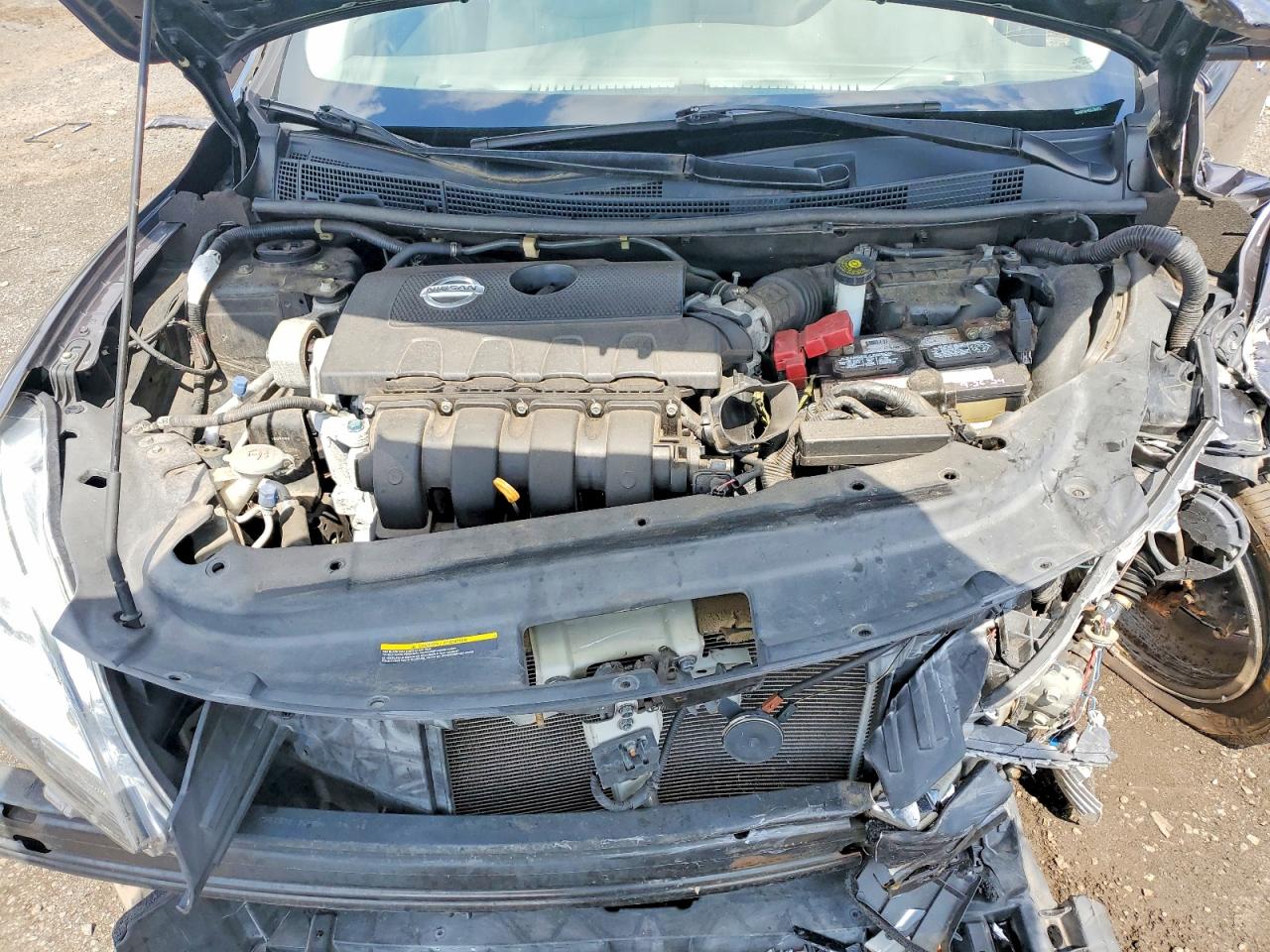 2013 Nissan Sentra S Gray vin: 3N1AB7AP4DL752413