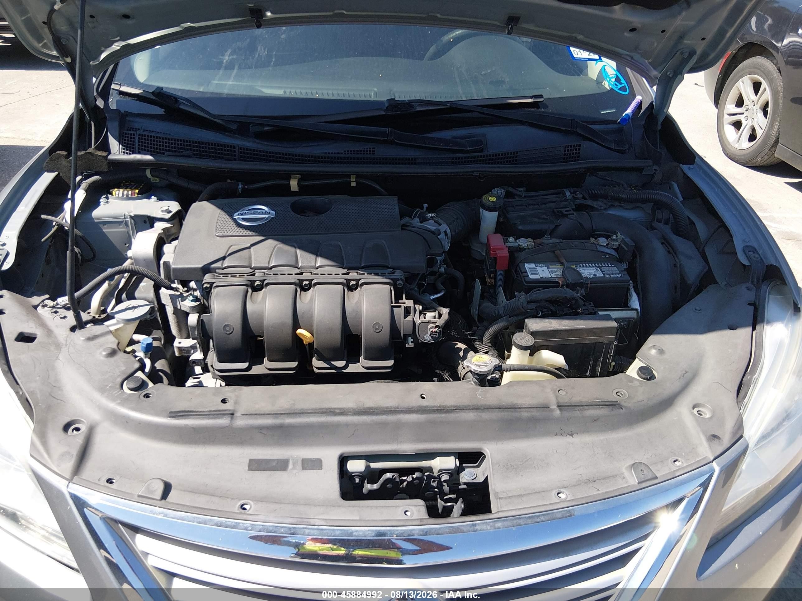 2013 Nissan Sentra S Gray vin: 3N1AB7AP4DL766182