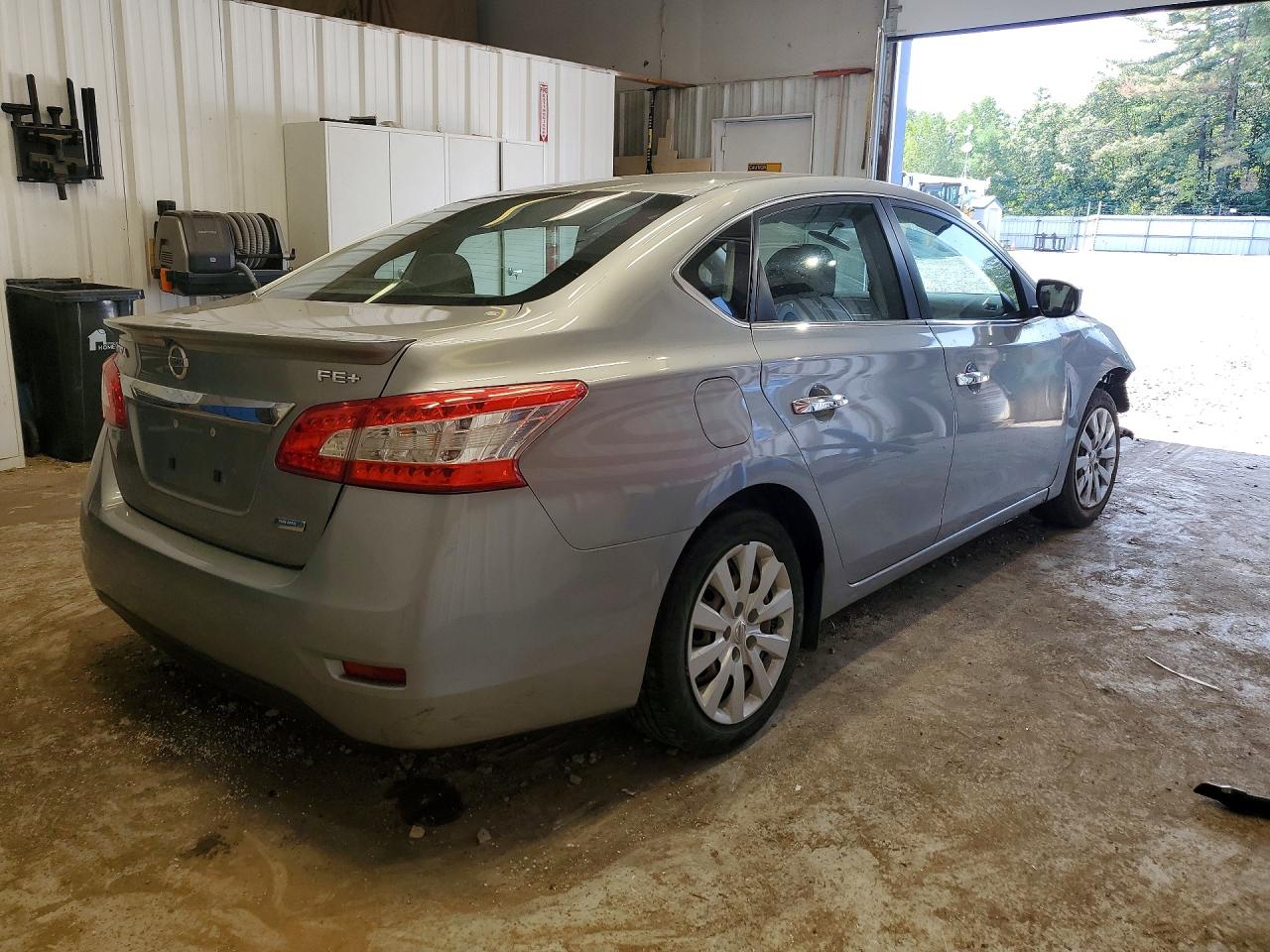 2013 Nissan Sentra S Gray vin: 3N1AB7AP4DL774184