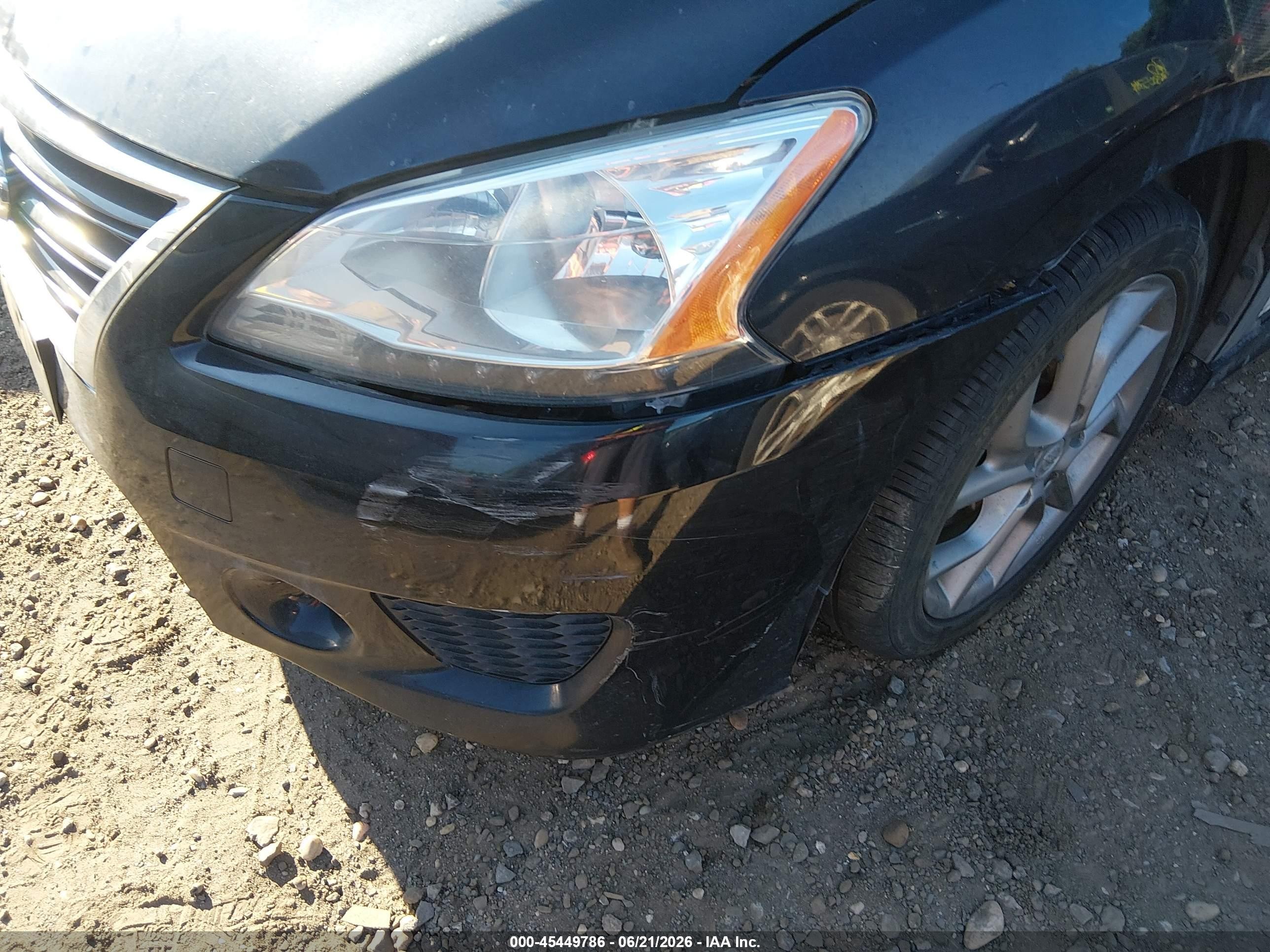 2013 Nissan Sentra Sr Black vin: 3N1AB7AP4DL778400