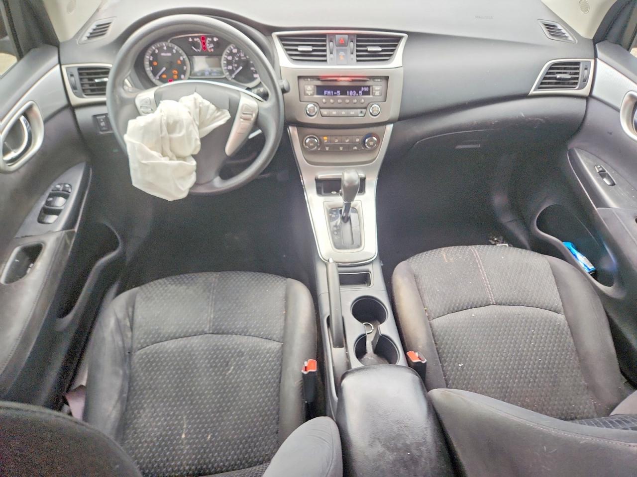 2013 Nissan Sentra S Серый vin: 3N1AB7AP4DL778655