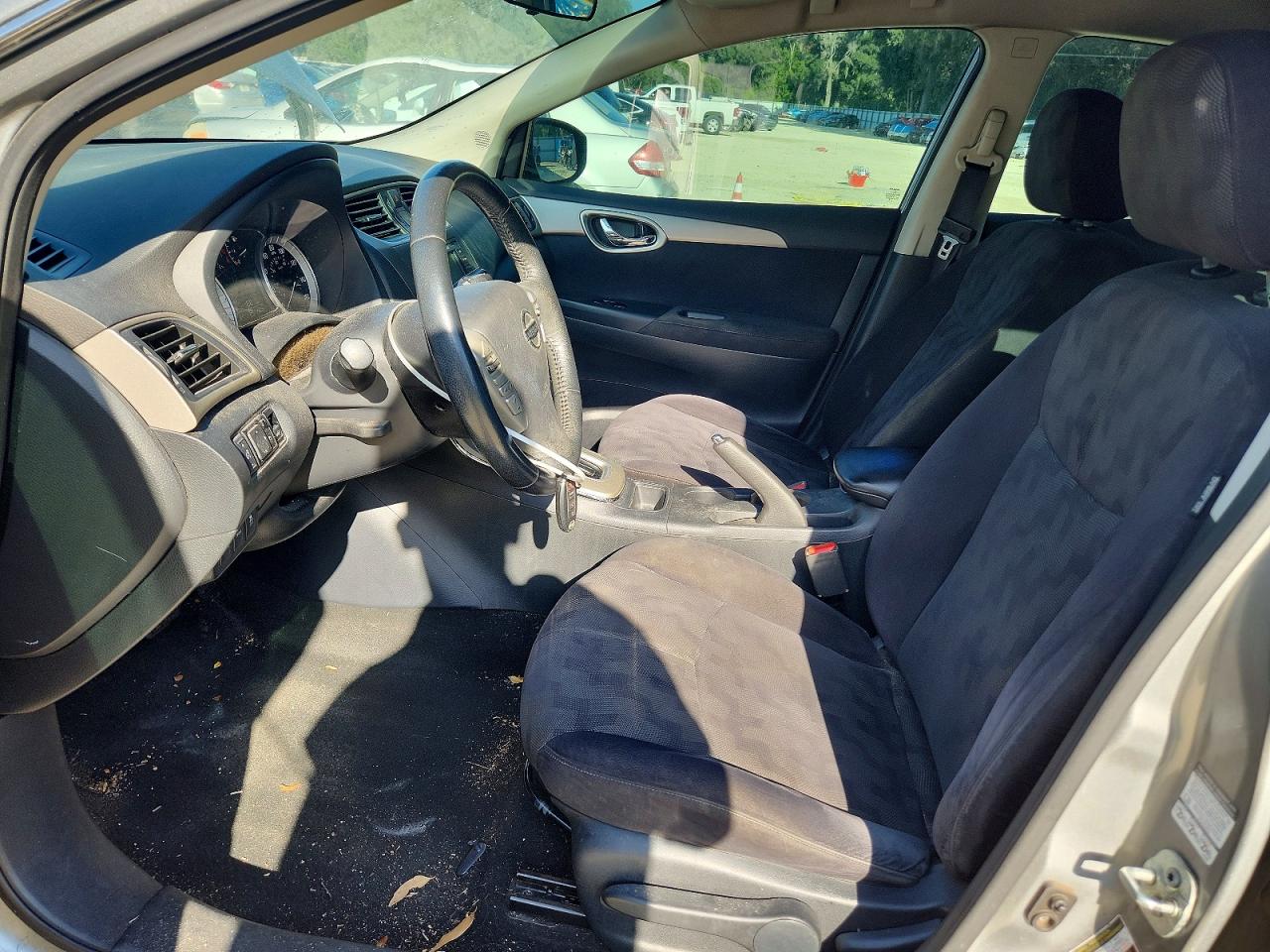 2013 Nissan Sentra S Silver vin: 3N1AB7AP4DL782186