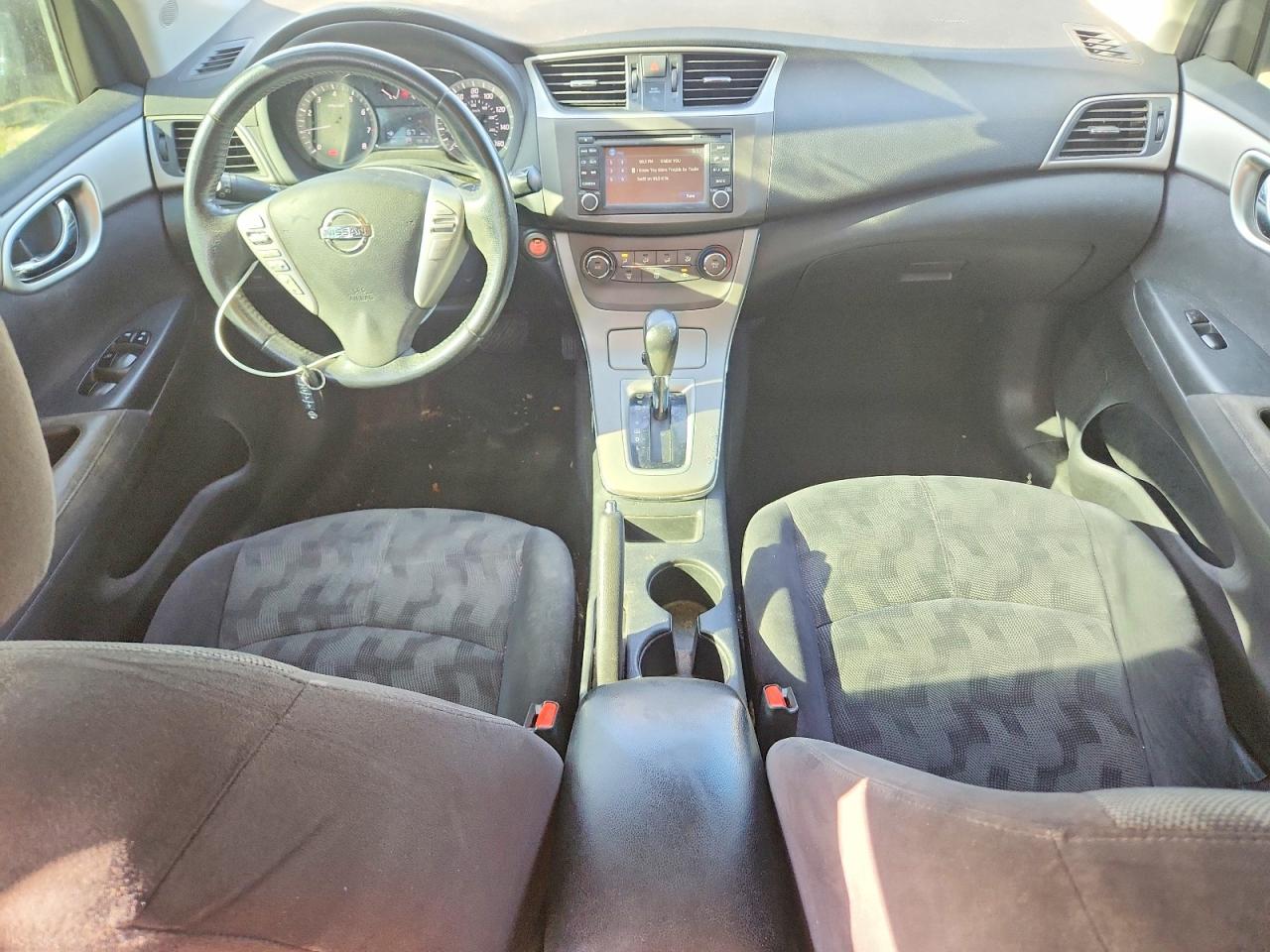 2013 Nissan Sentra S Silver vin: 3N1AB7AP4DL782186
