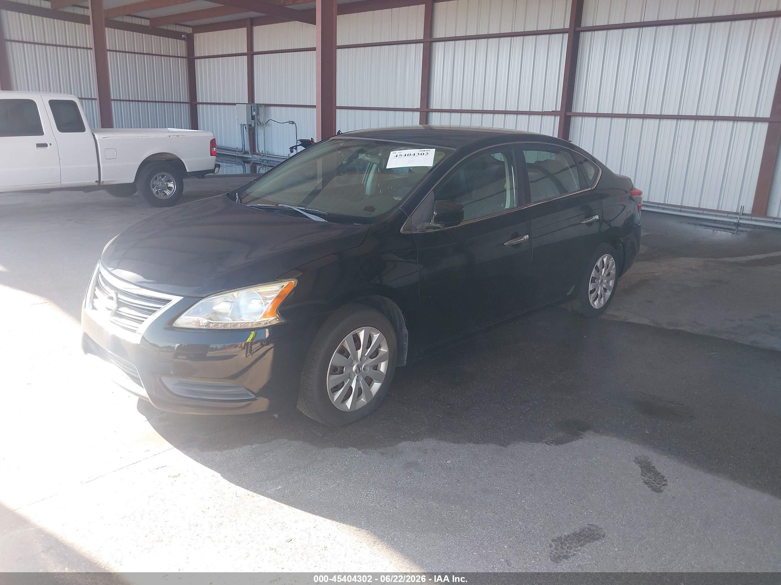2013 Nissan Sentra Sv Black vin: 3N1AB7AP4DL782608
