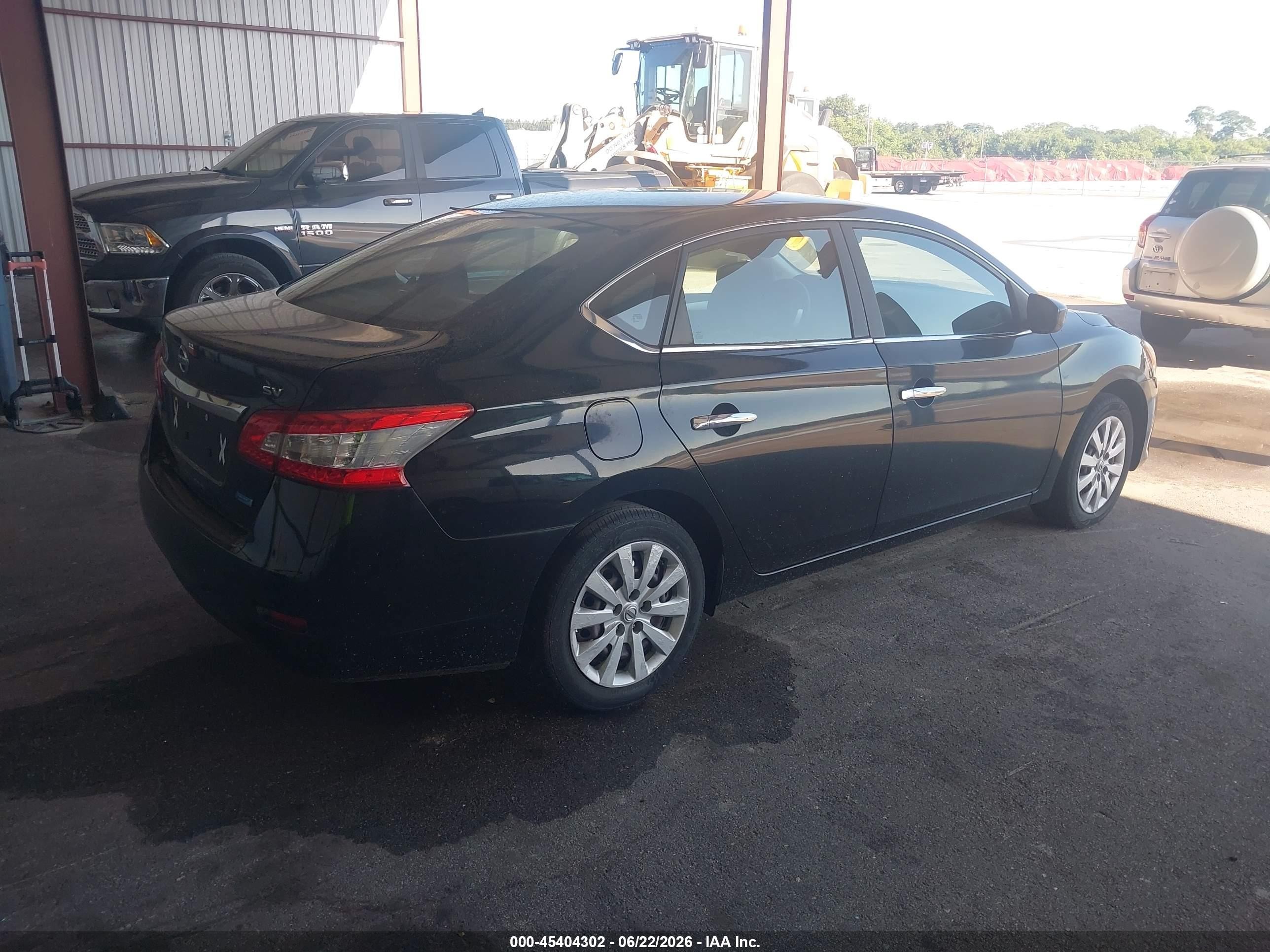 2013 Nissan Sentra Sv Black vin: 3N1AB7AP4DL782608