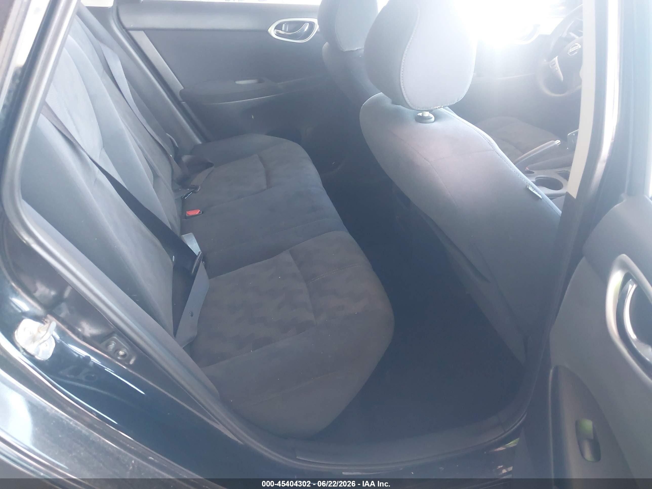 2013 Nissan Sentra Sv Black vin: 3N1AB7AP4DL782608