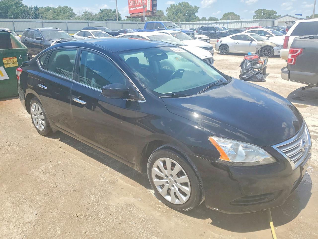 2013 Nissan Sentra Black vin: 3N1AB7AP4DL783032