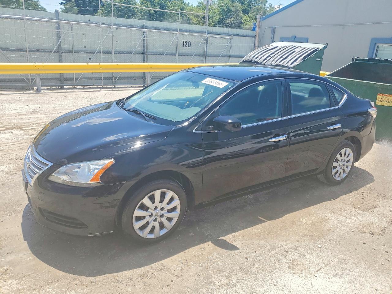 2013 Nissan Sentra Black vin: 3N1AB7AP4DL783032