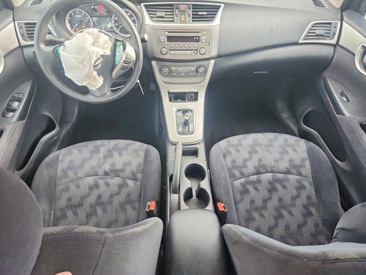2013 Nissan Sentra S Silver vin: 3N1AB7AP4DL786335