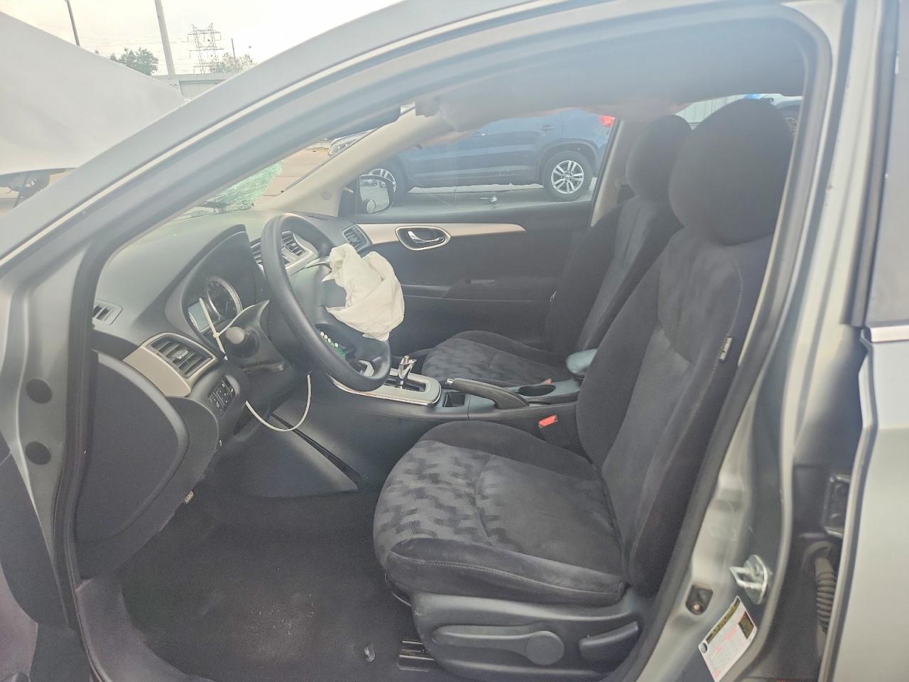 2013 Nissan Sentra S Silver vin: 3N1AB7AP4DL786335