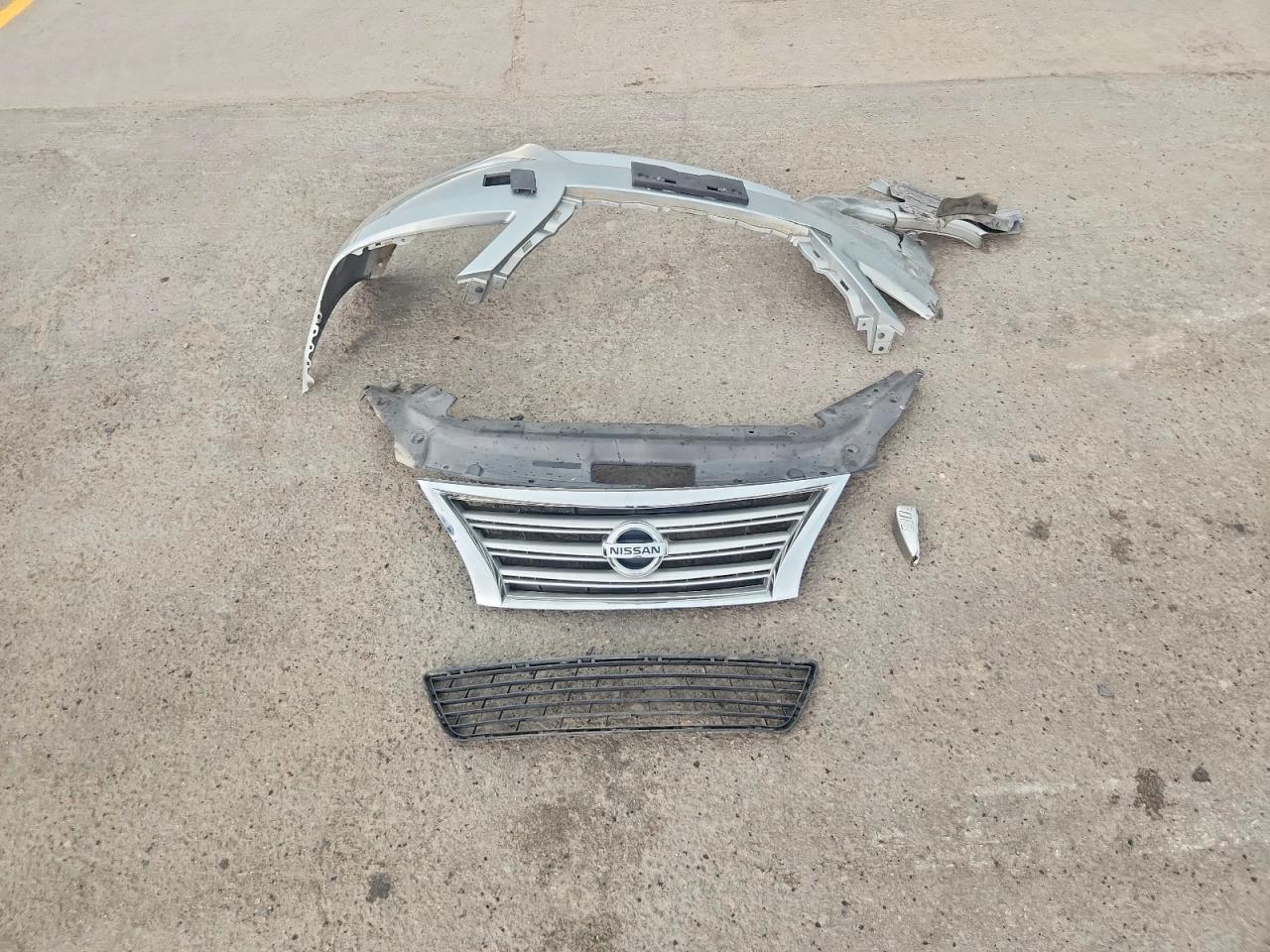 2013 Nissan Sentra S Silver vin: 3N1AB7AP4DL786335